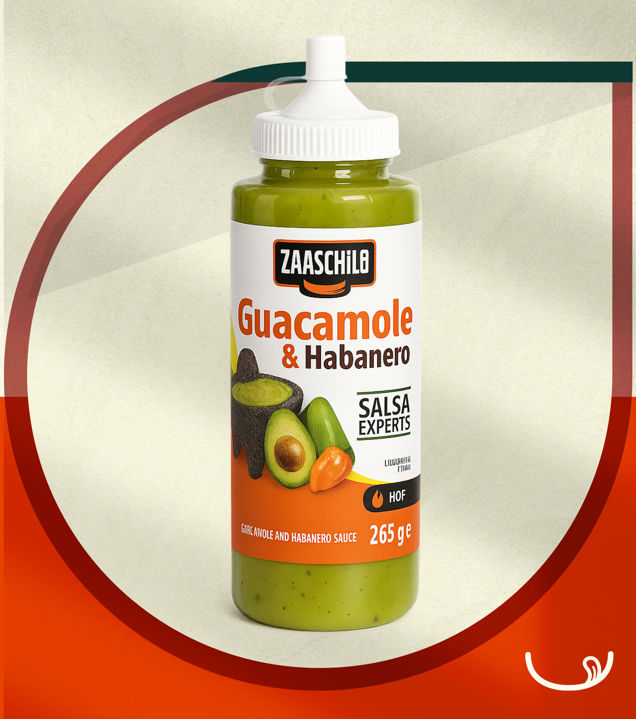 Salsa Guacamole & Habanero Zaaschila – 265g