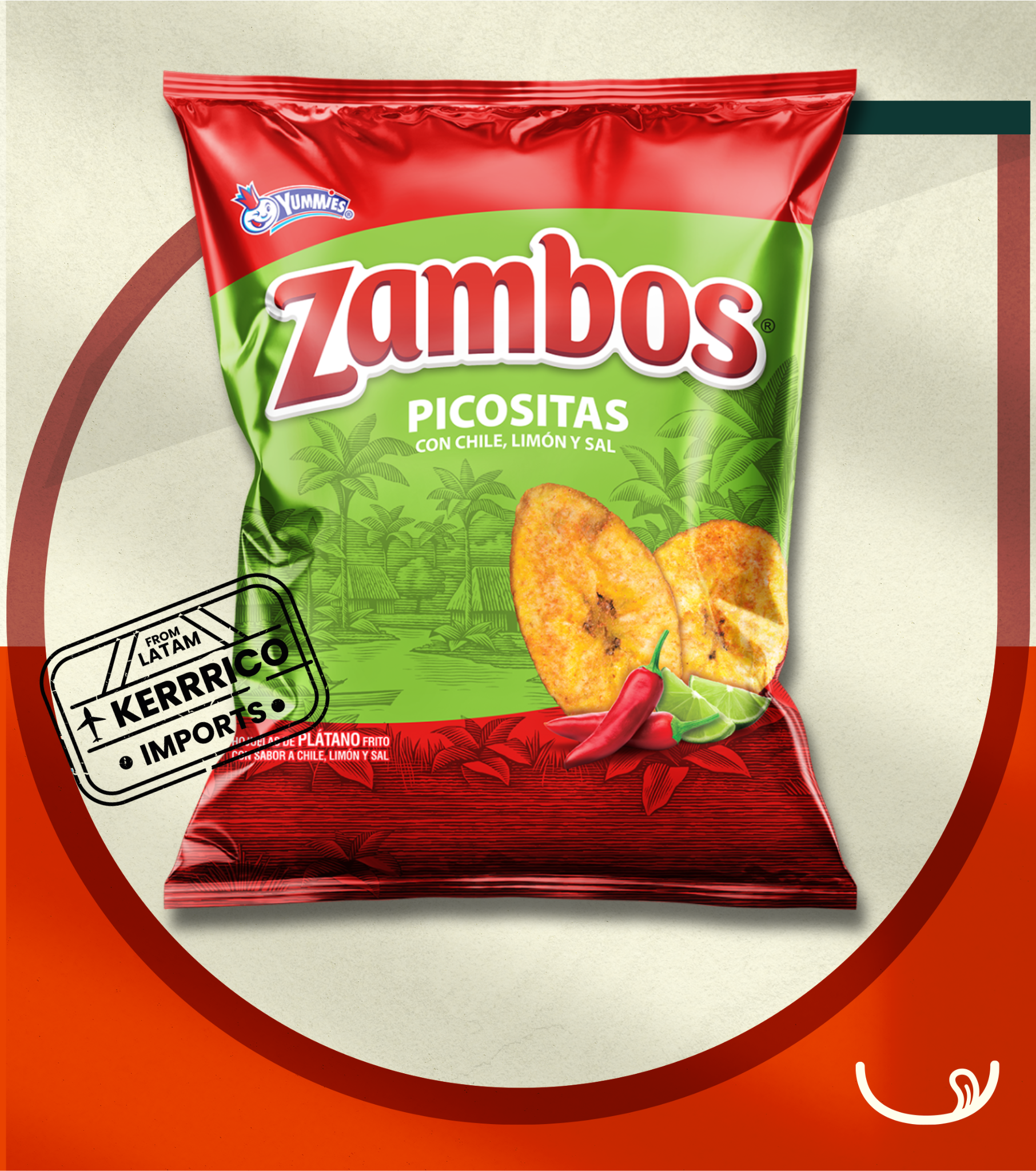 Zambos Chile + Lemon + Salt 140G