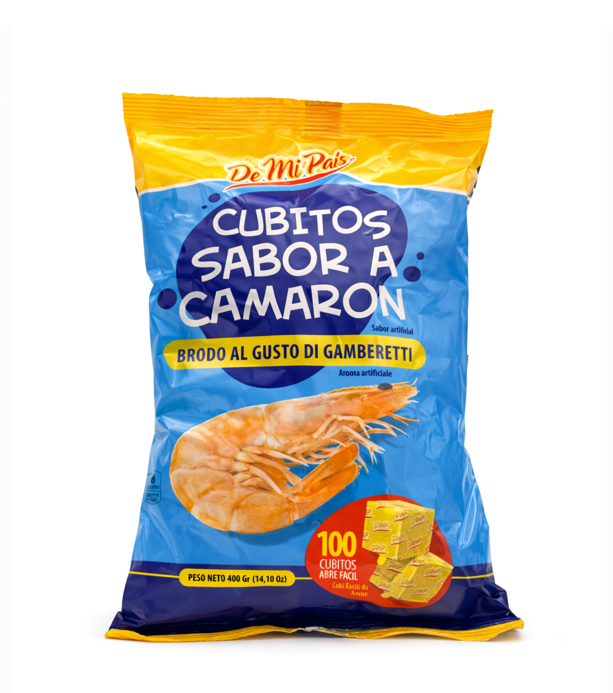 Cubitos Sabor Camarón 400g