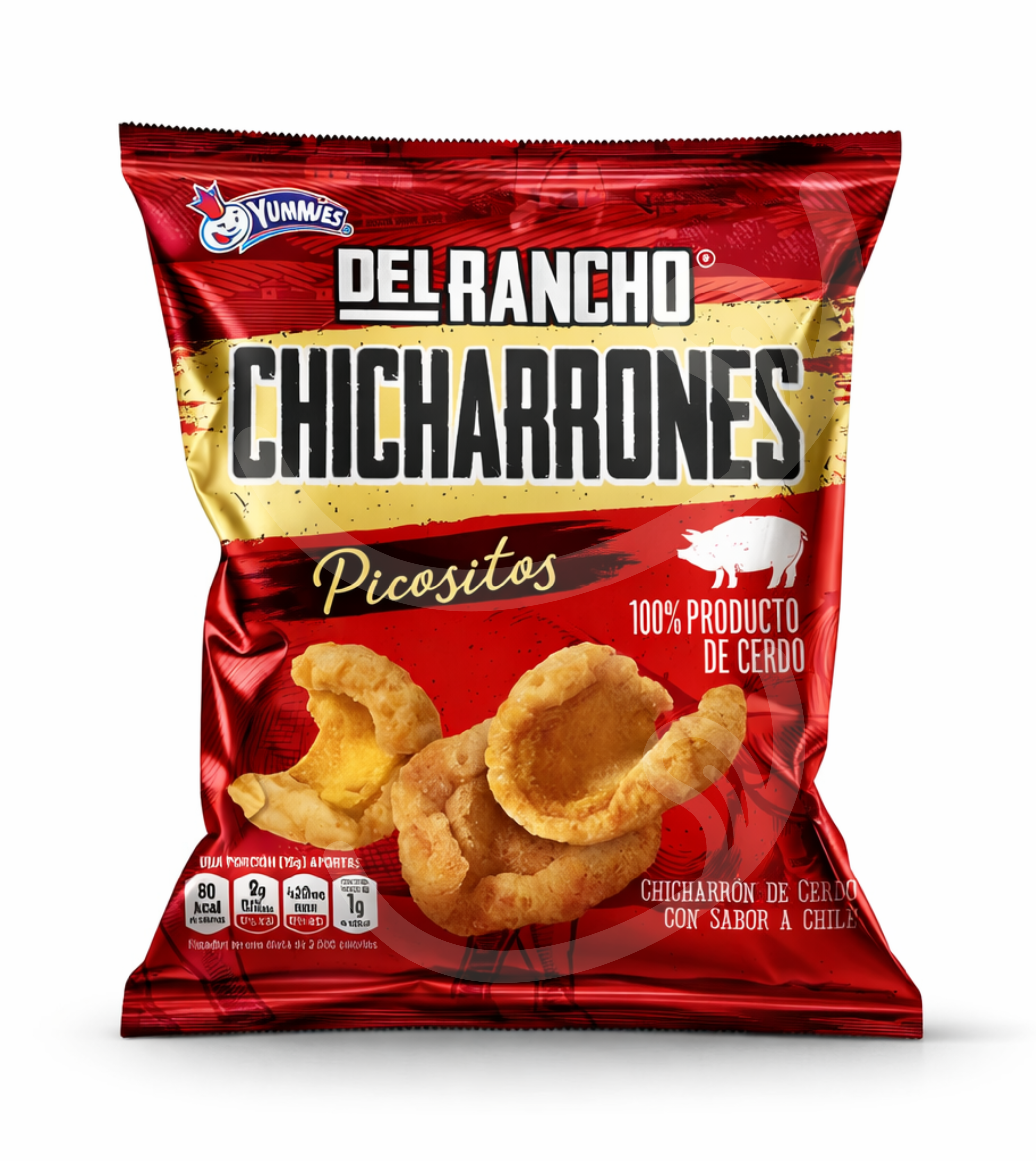 Chicharrón Del Rancho Picositos – 100g