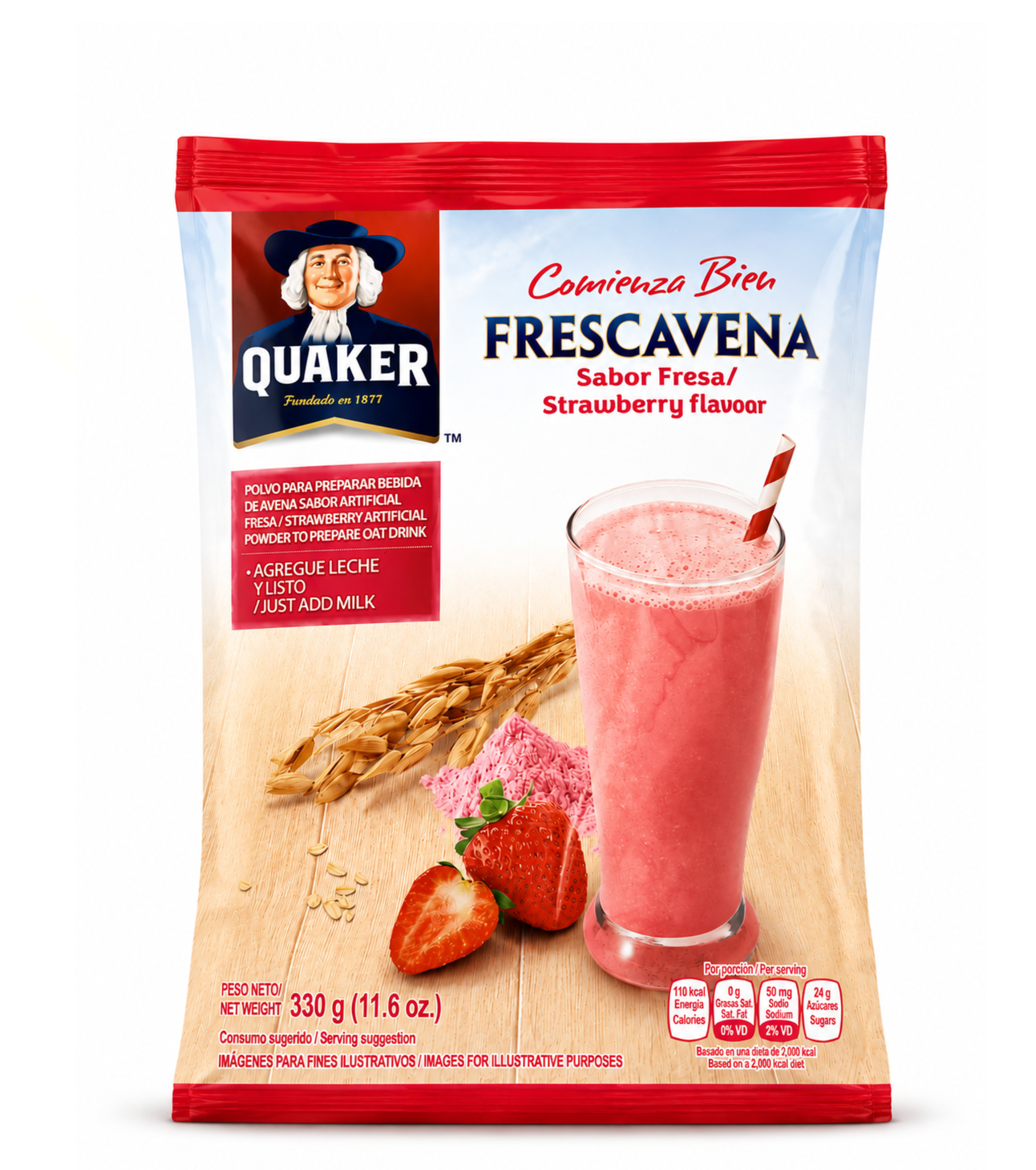 Frescavena Fresa Quaker 330g