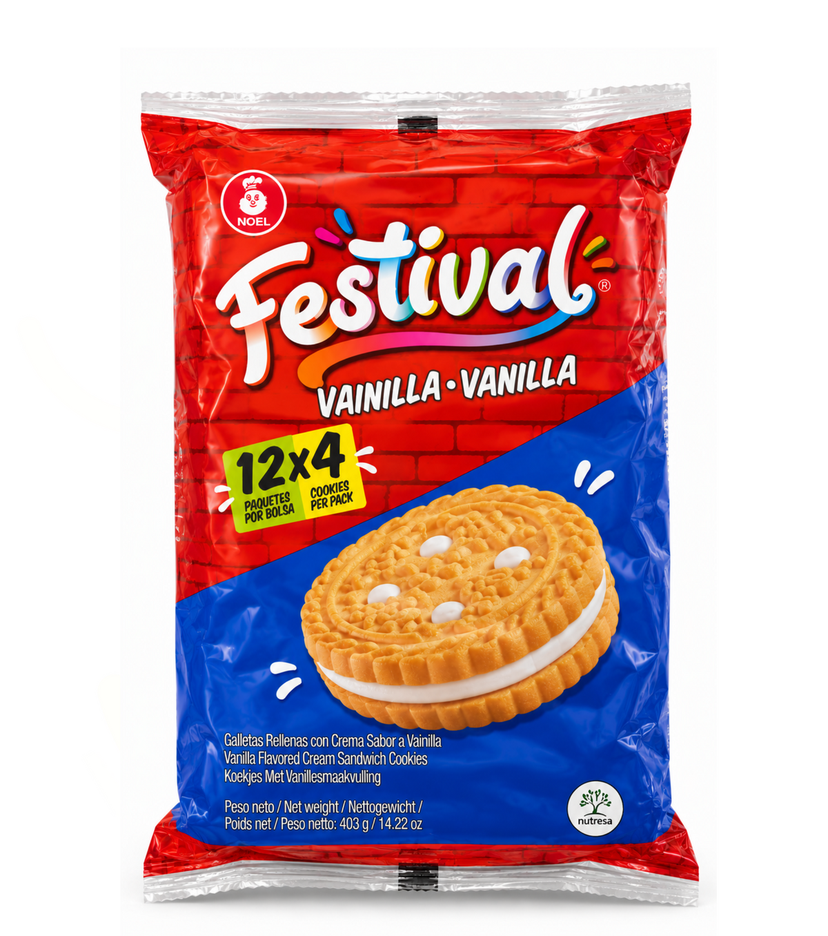 Festival Vanilla Cookies (12 pack)