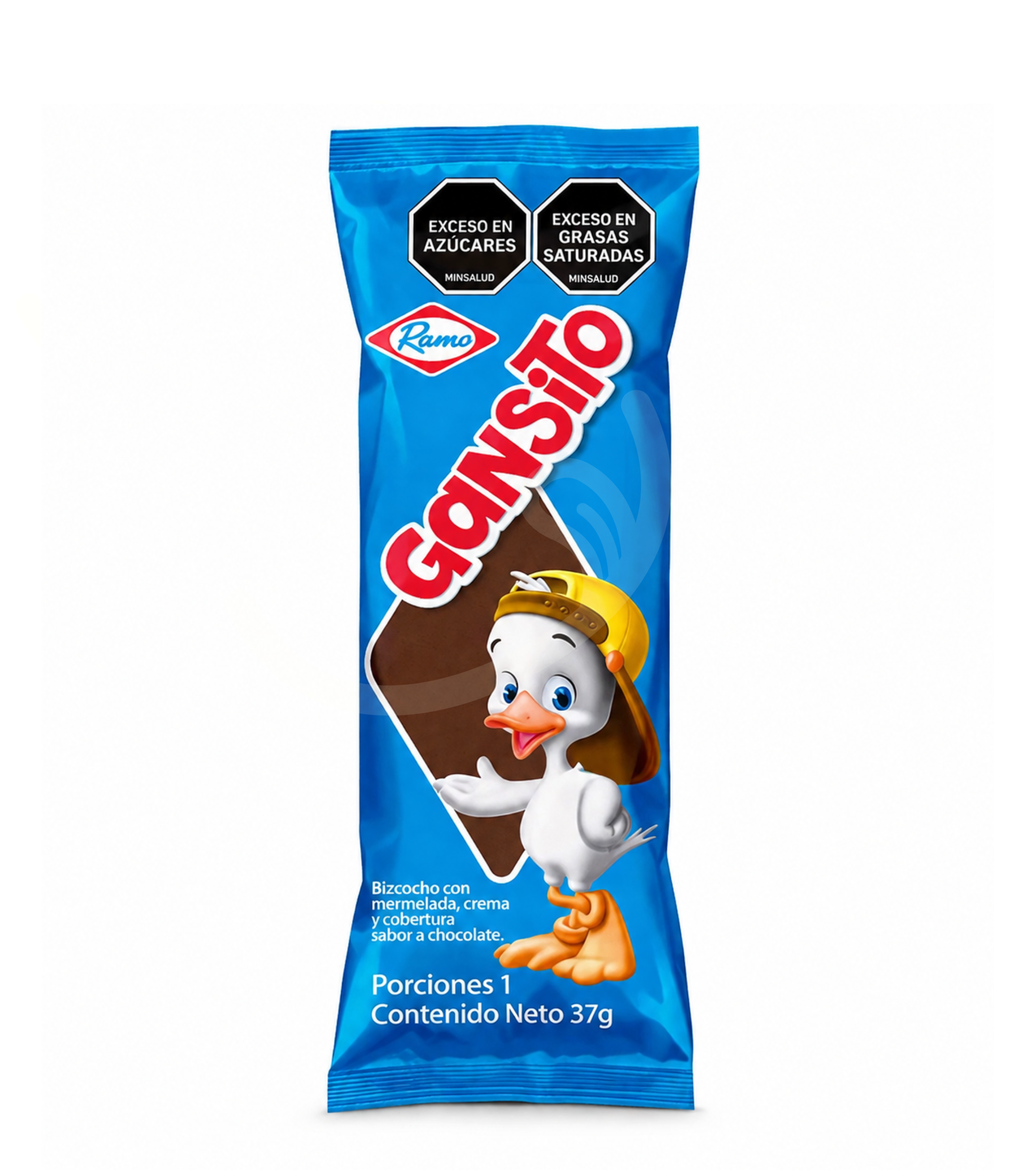 Gansito Ramo 37g – Snack Dulce con Chocolate y Mermelada
