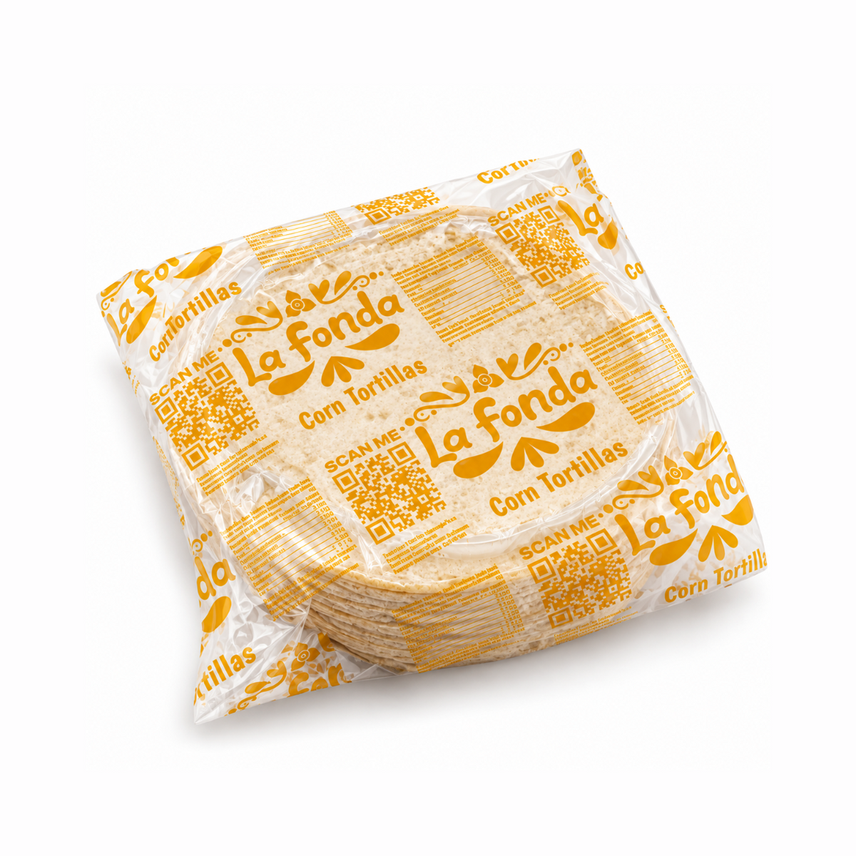 Tortillas de Maíz La Fonda 12 cm 500 g