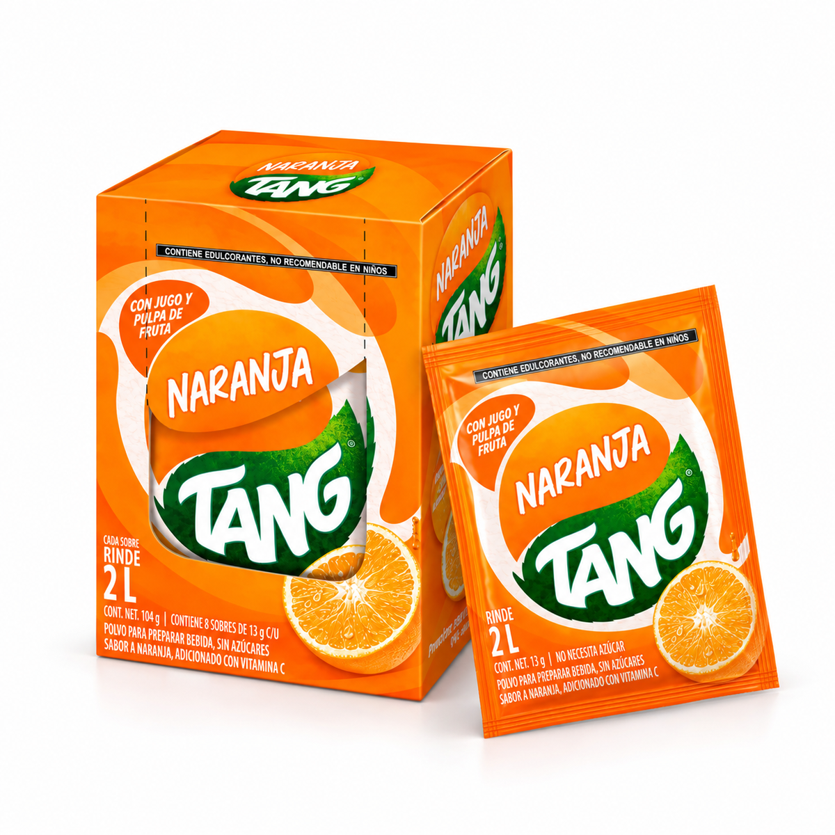Tang Sabor Naranja – 8 unidades