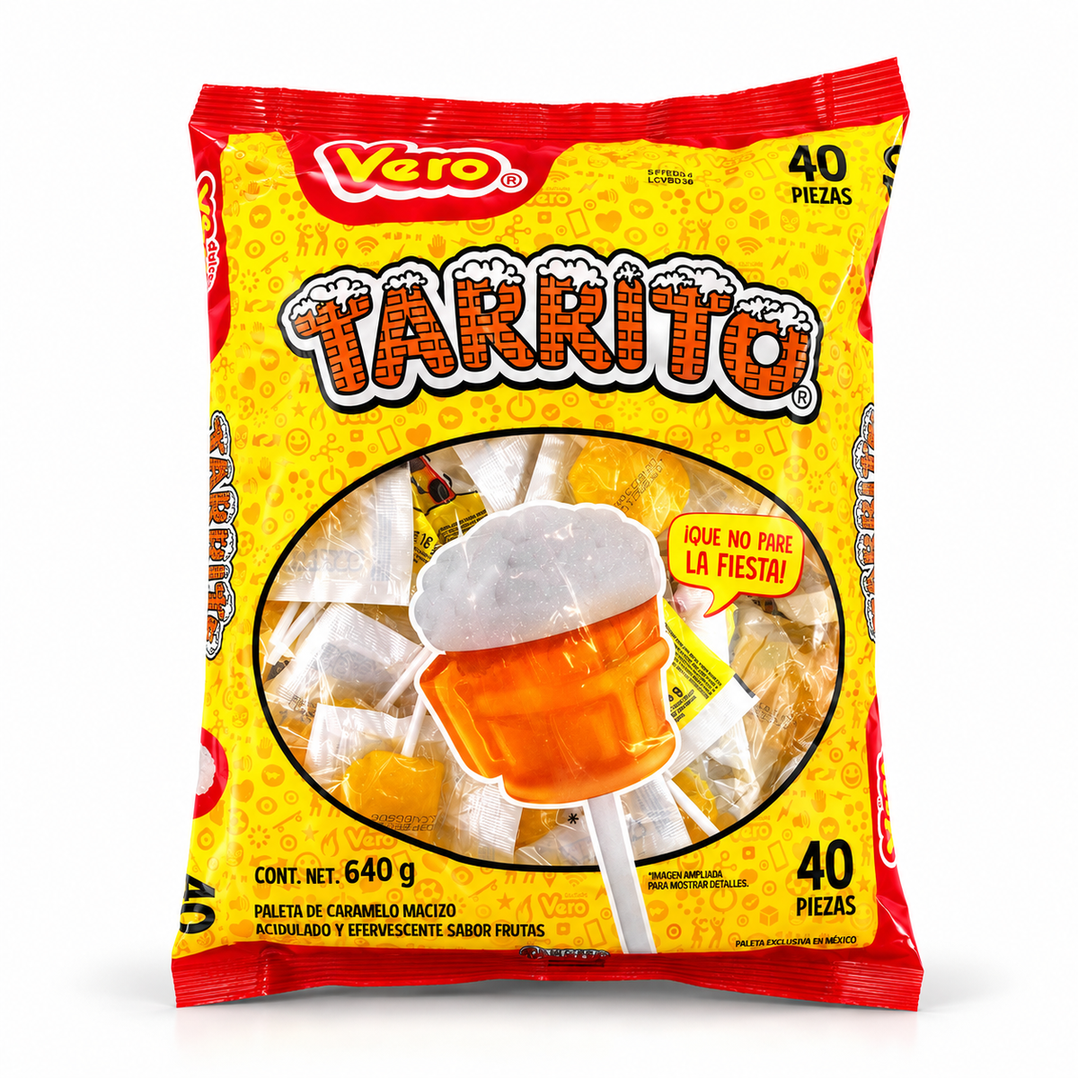 Paleta Tarrito Vero – 40 unidades