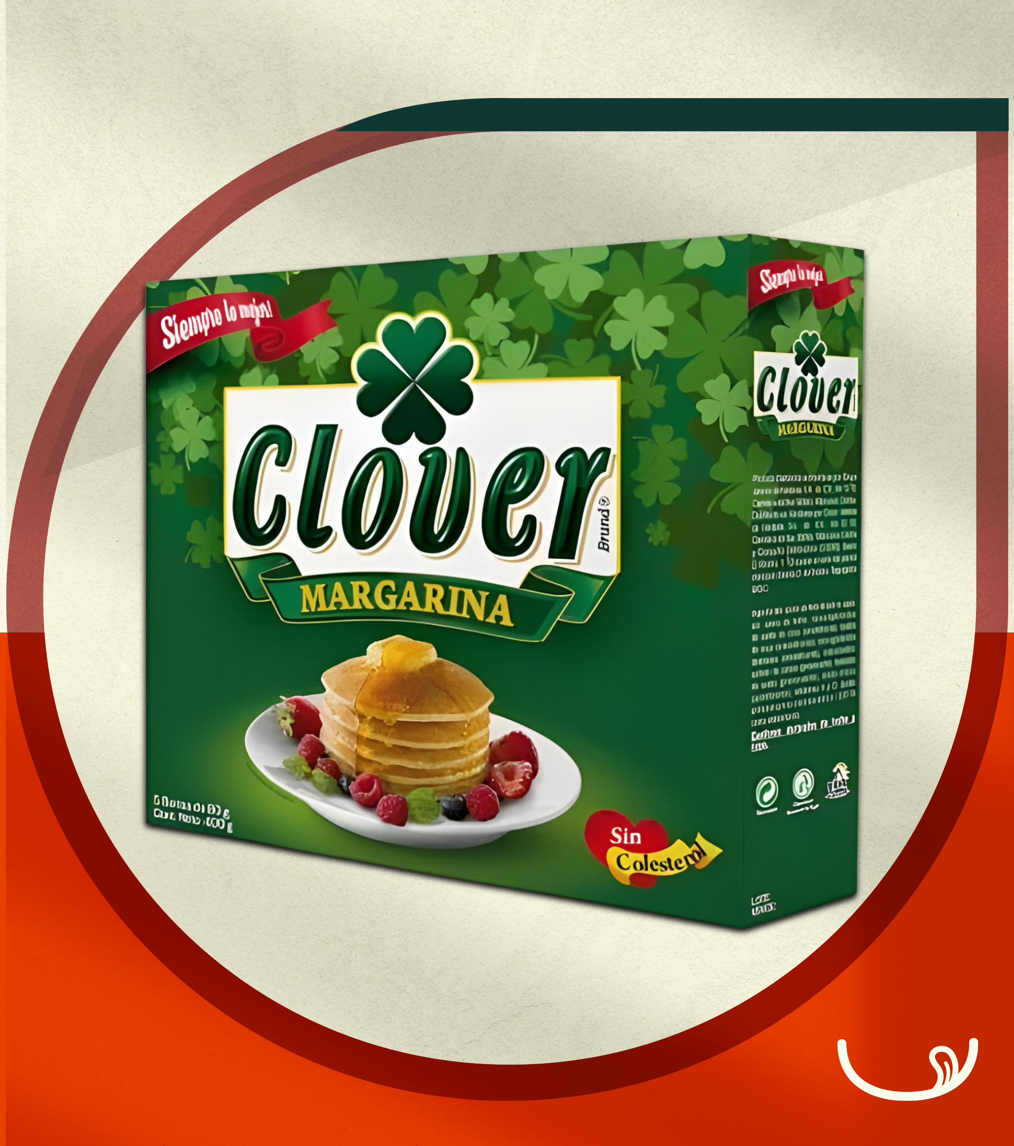 Margarina Clover – 400g
