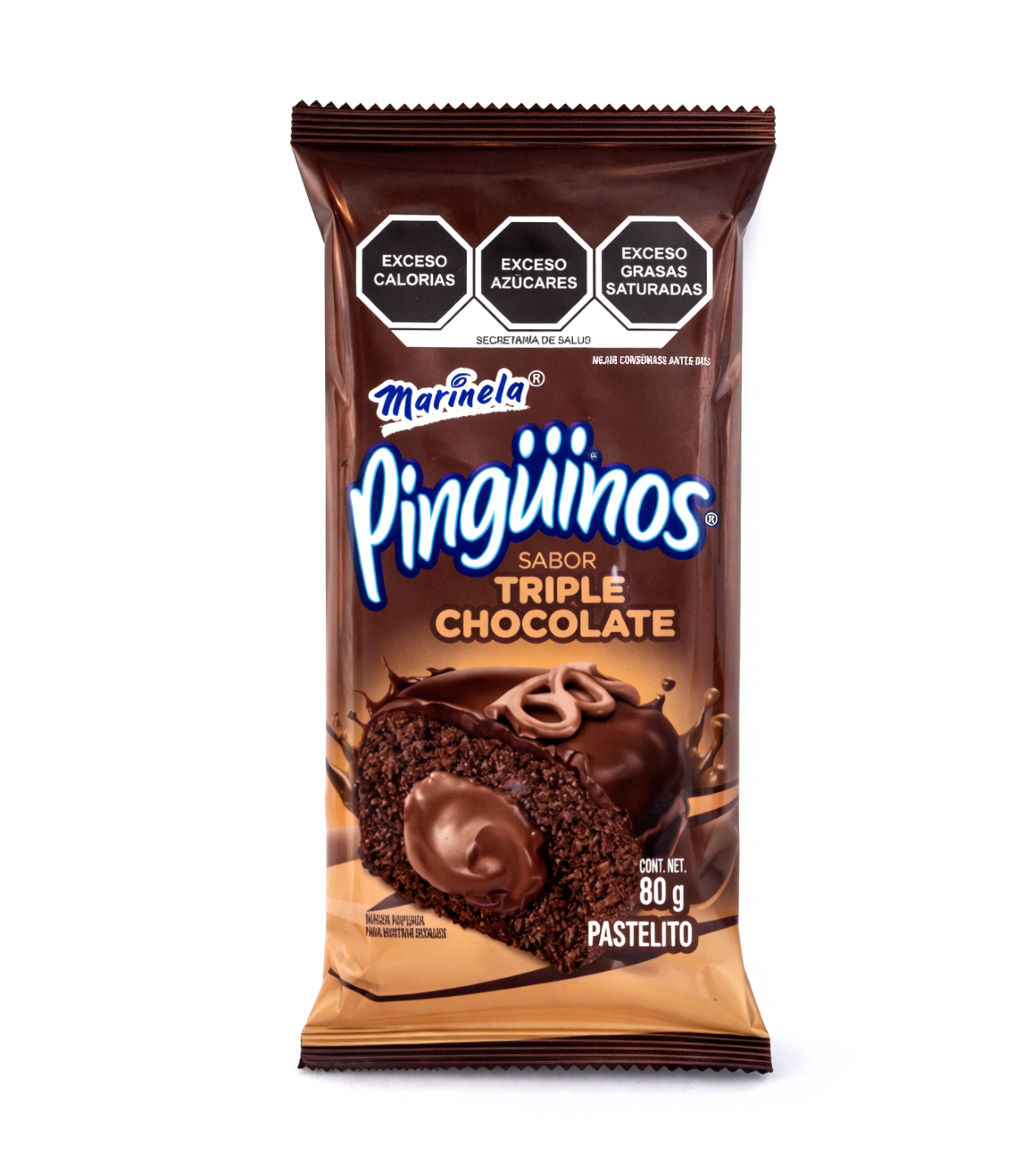 Pingüinos Marinela - Triple Chocolate