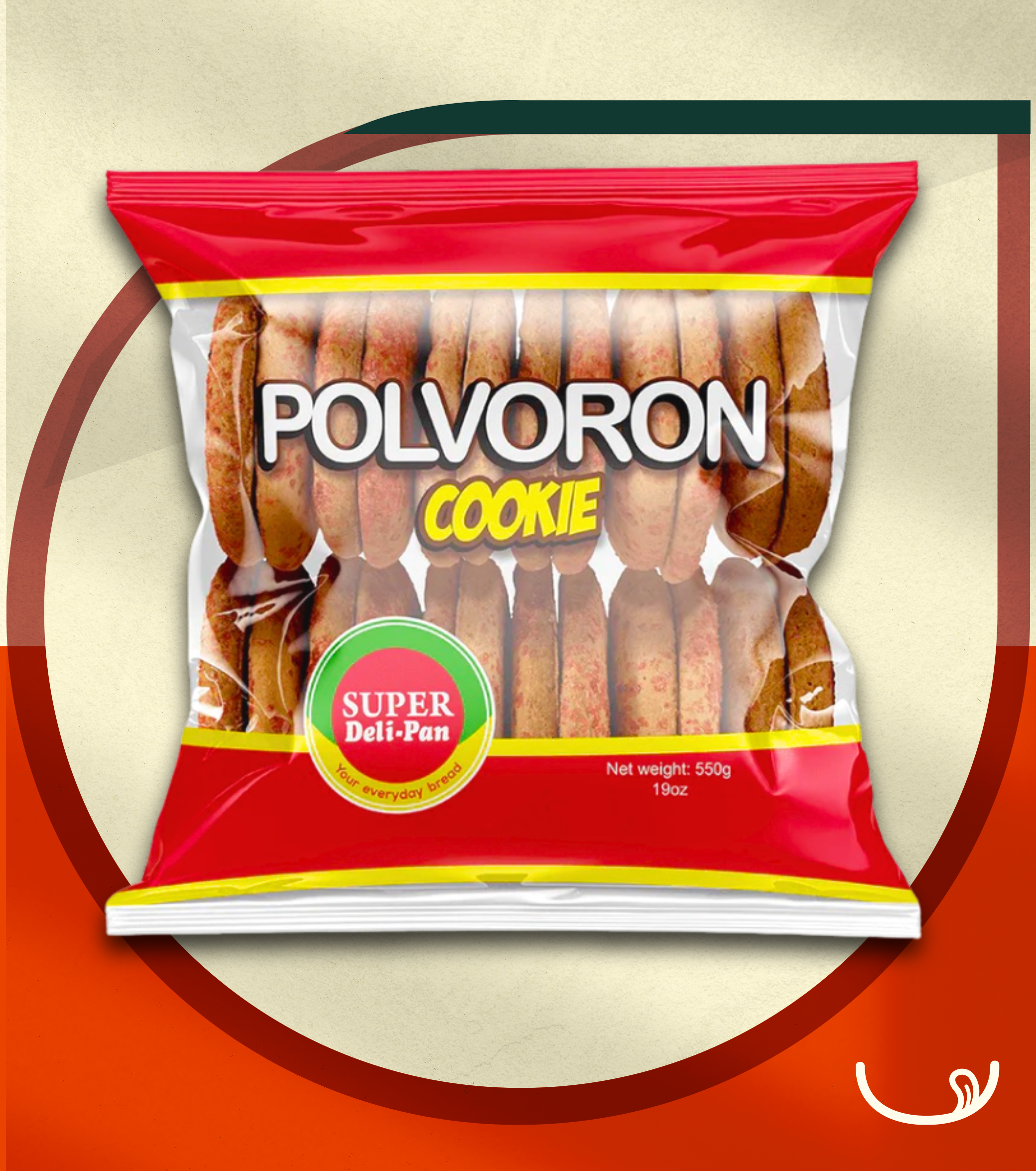 Polvorón Galleta Super Deli-Pan – 550g
