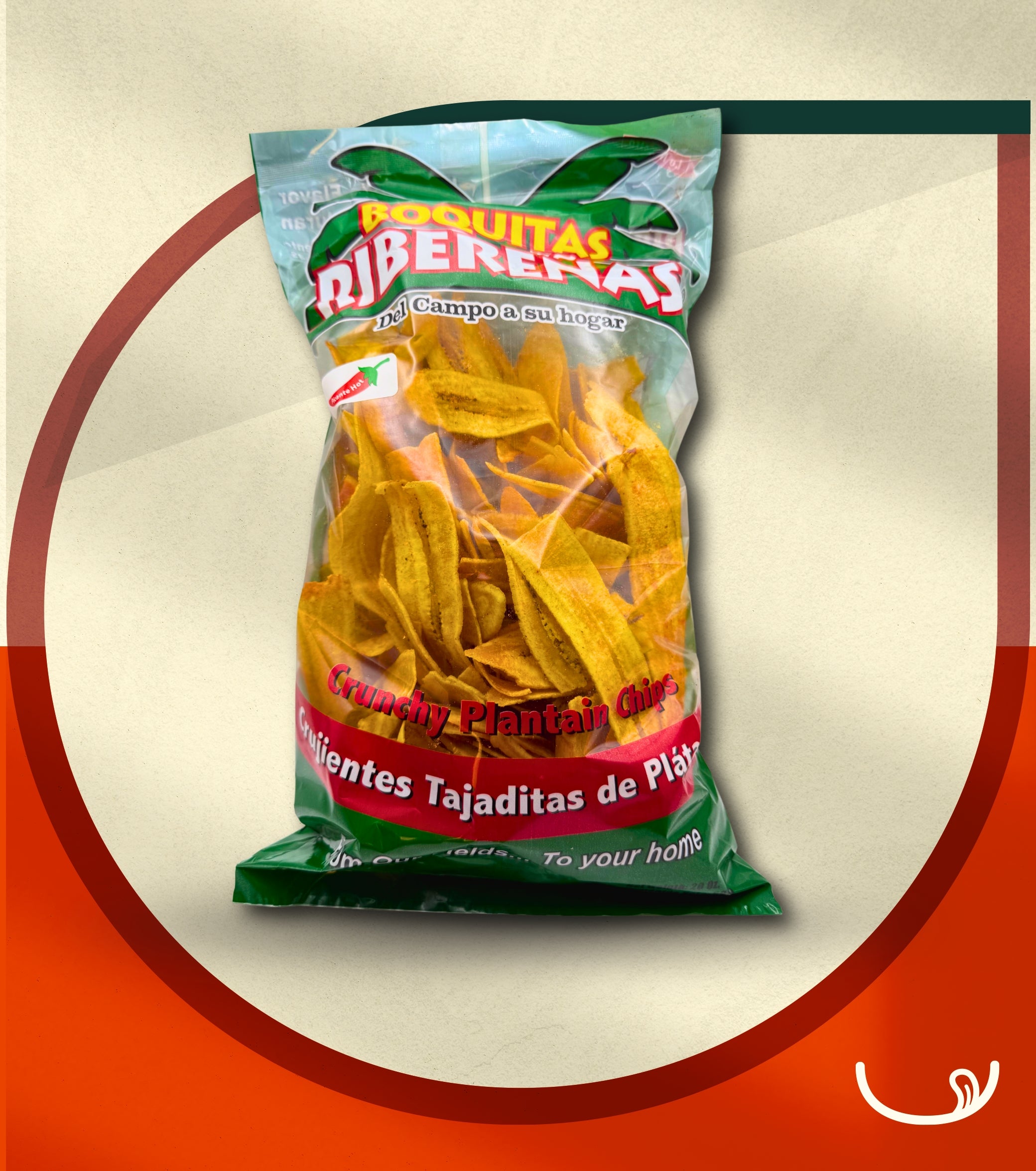 Tajadas de Plátano Boquitas Ribereñas Picante 565g