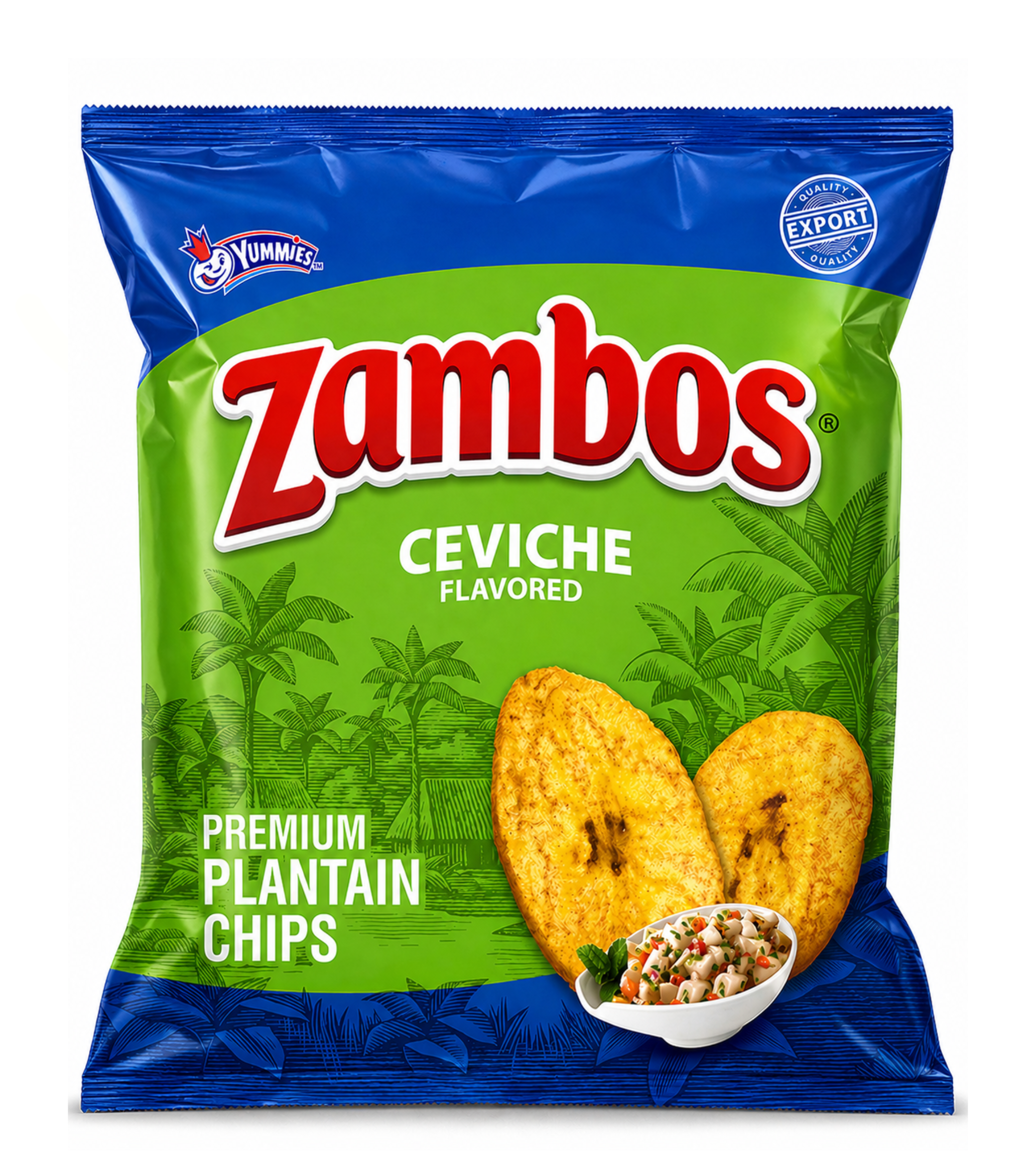 Zambos Ceviche Plantain Chips 150g