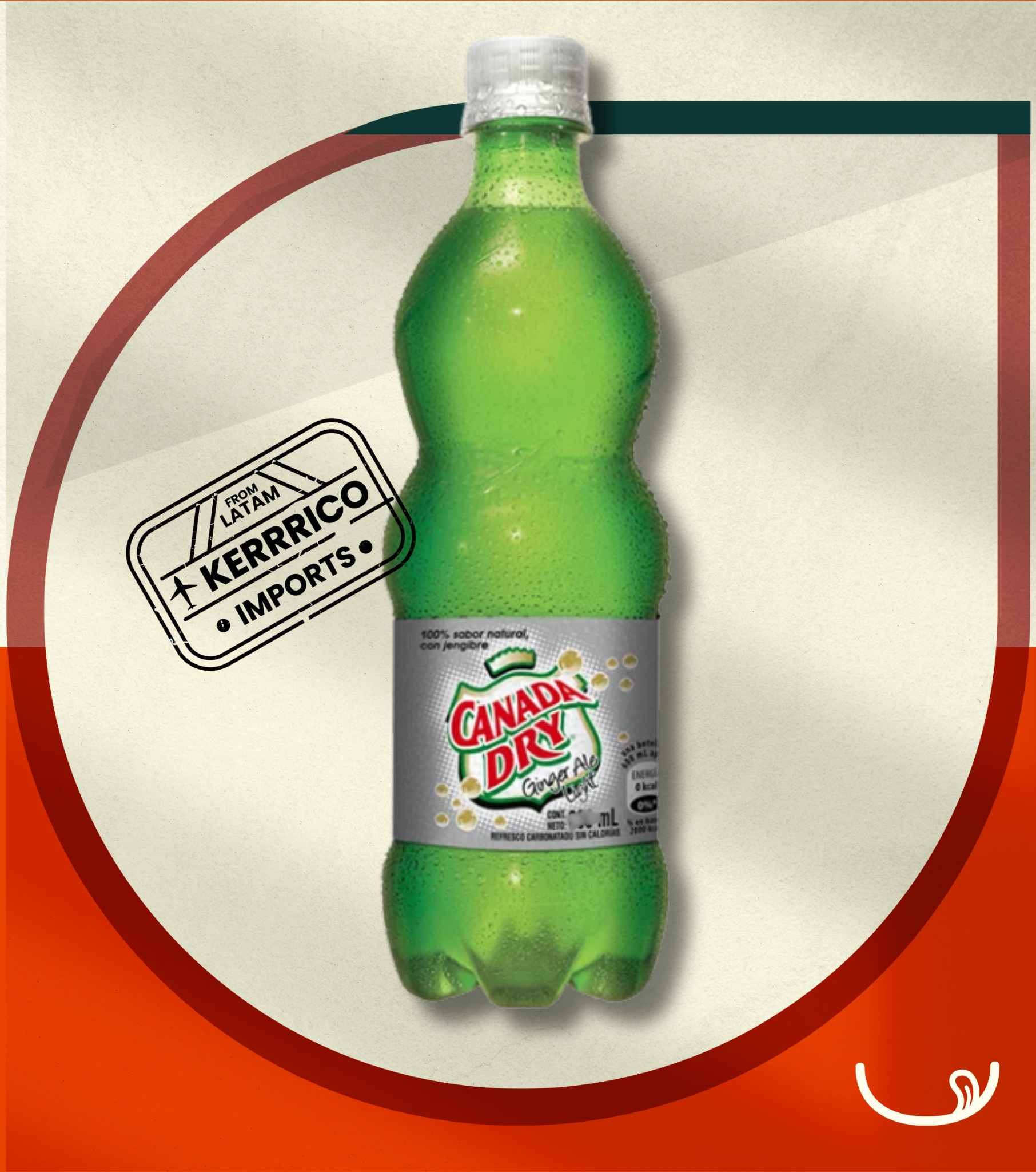 CANADA DRY BOTTLE 350ML