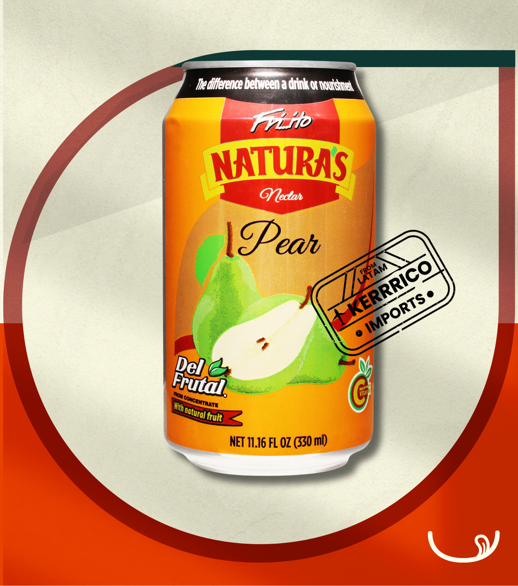 Natura's Pear Drink 330ml