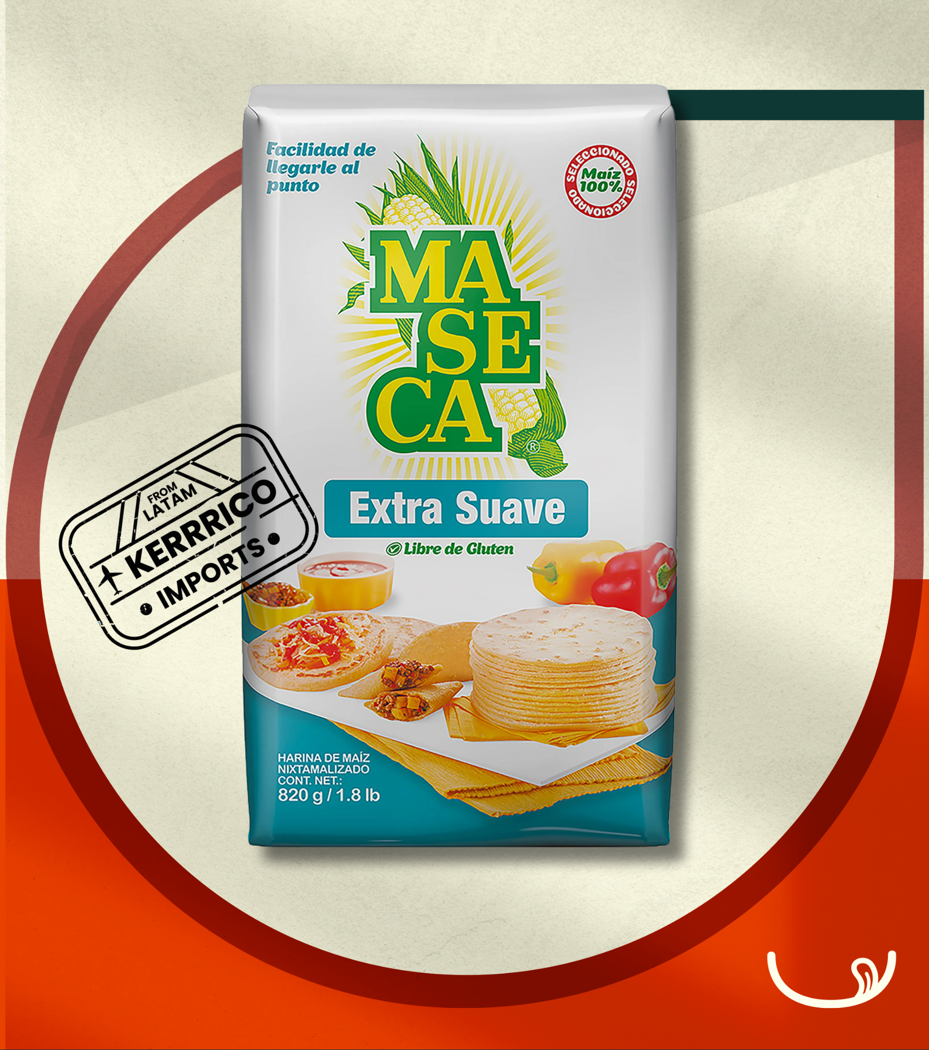 Maseca Extra Soft Flour 820g