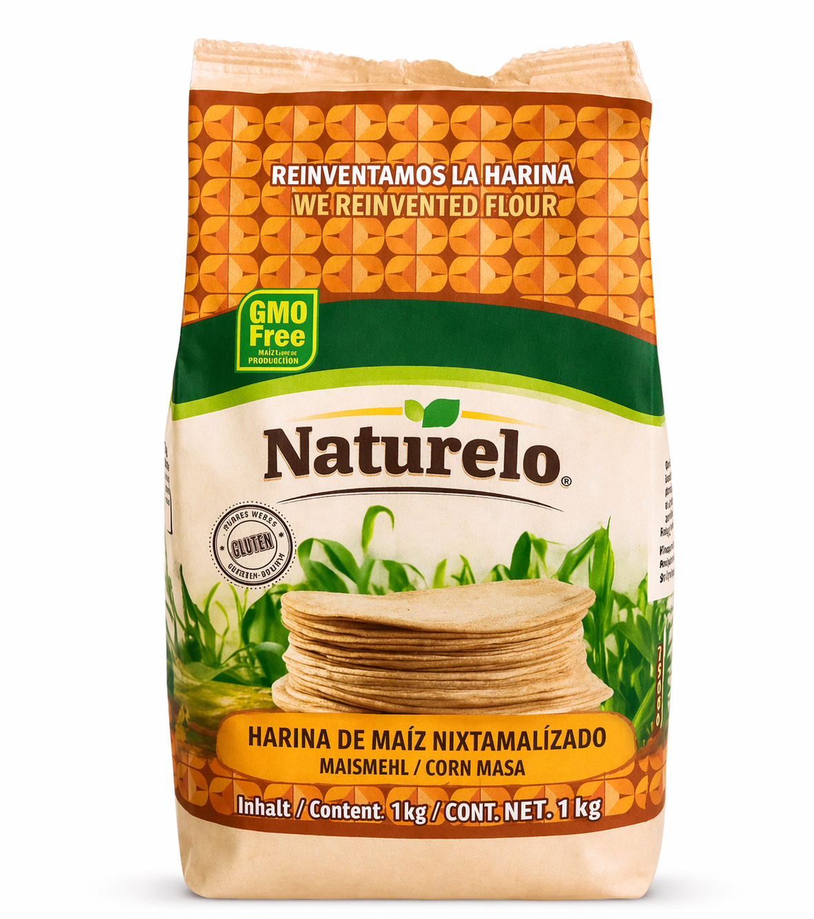 Naturelo Nixtamalized Corn Flour - 1kg 