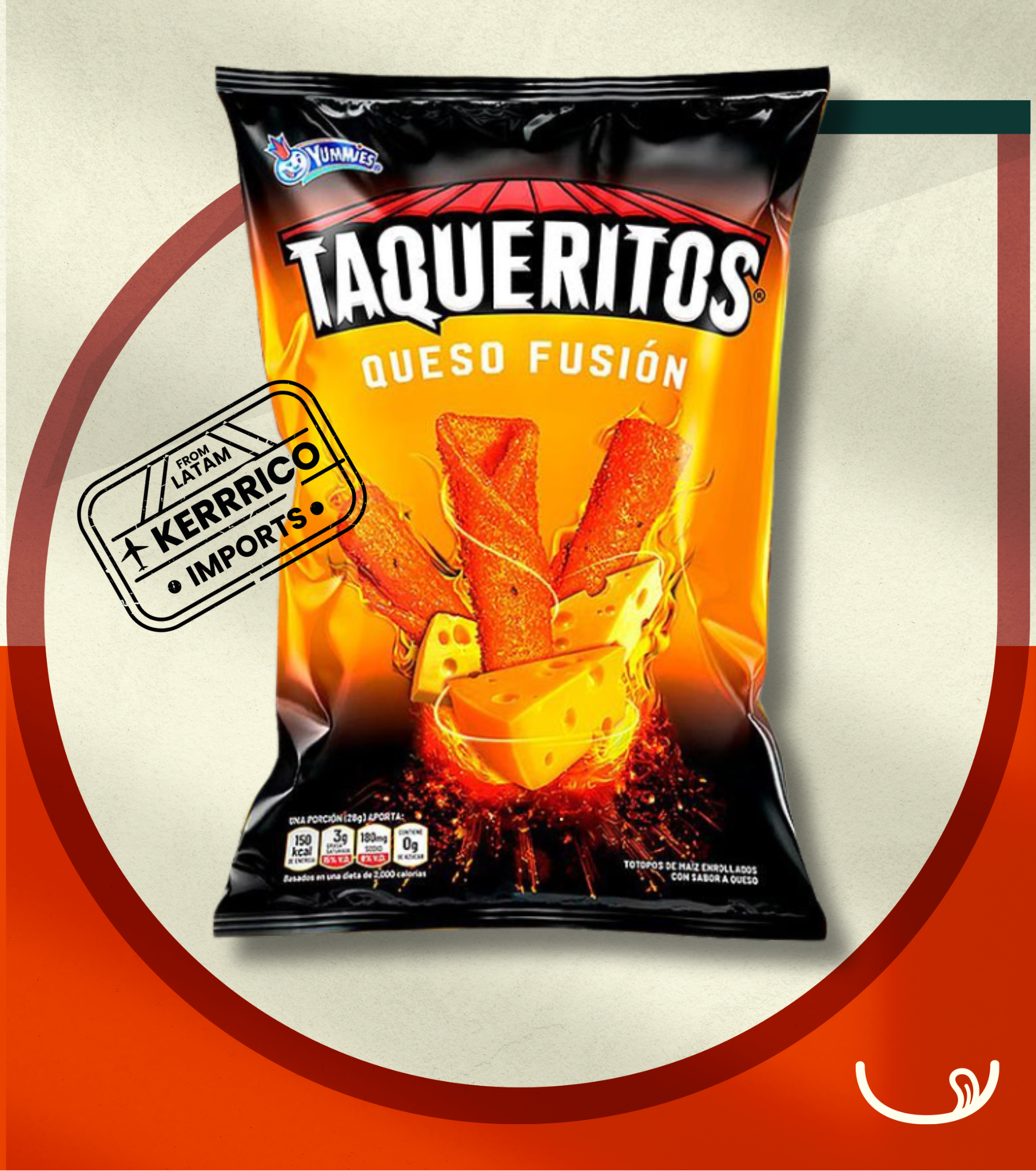 Yummies Taqueritos – Fusion Cheese 190g
