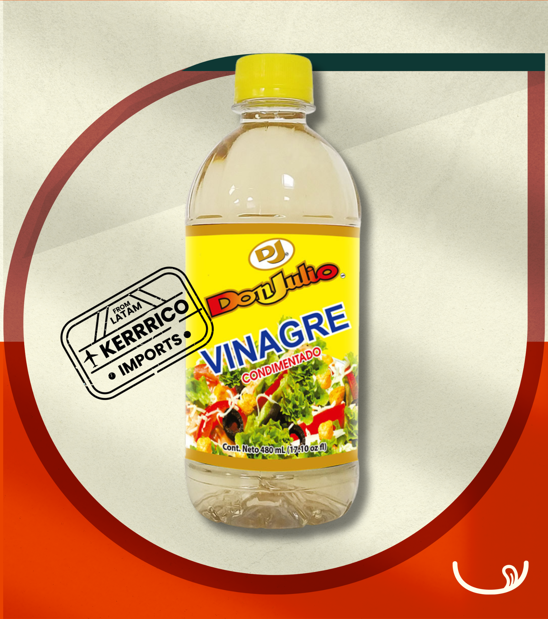 Don Julio Seasoned Vinegar 480ml – Honduras