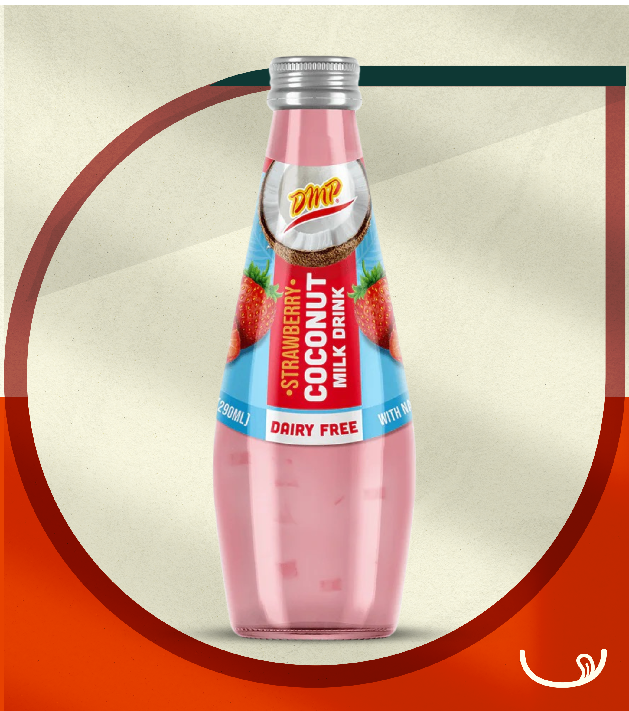 DMP Coconut Milk Drink Strawberry – 290ml