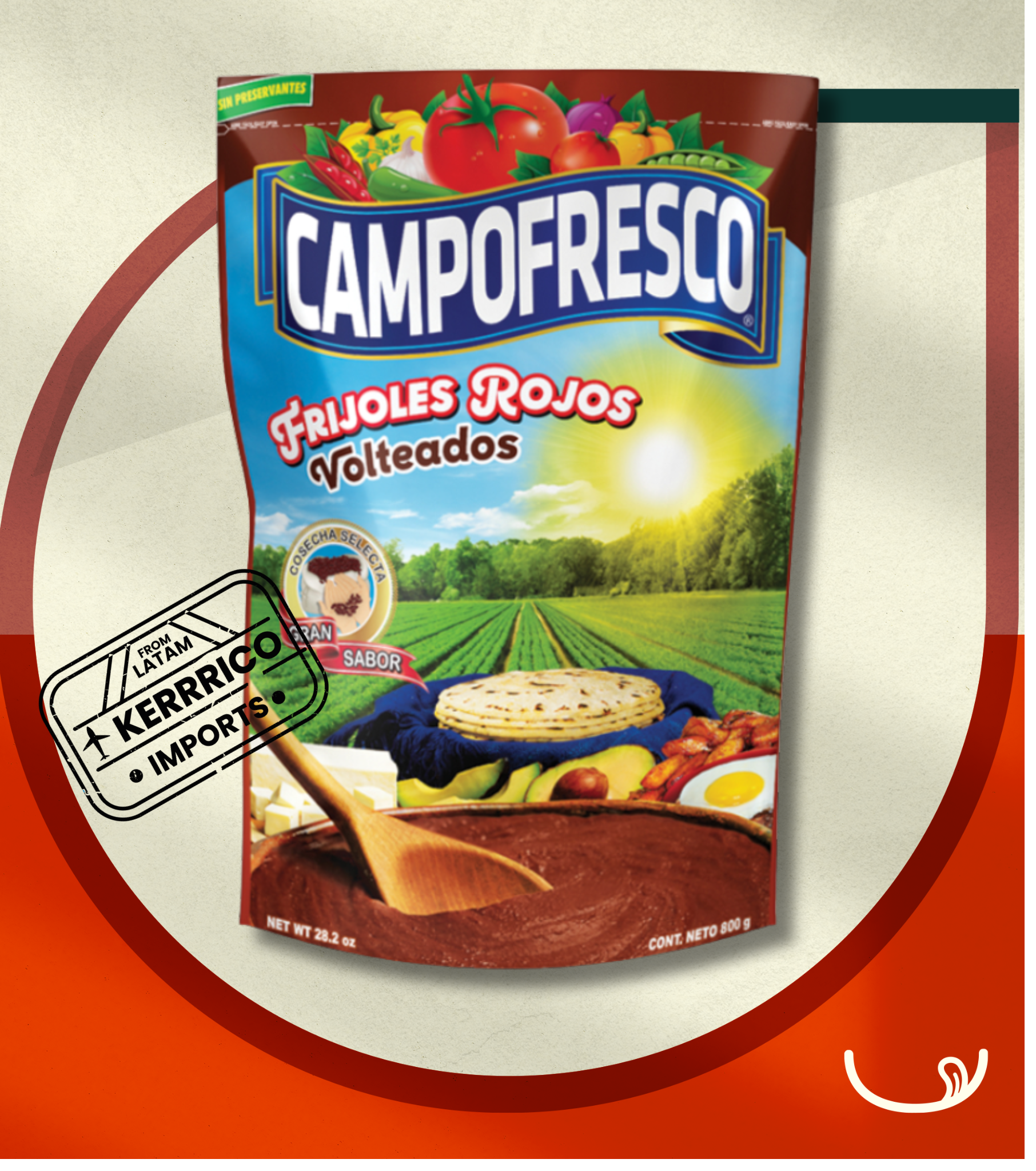 Campofresco Red Beans – 760g