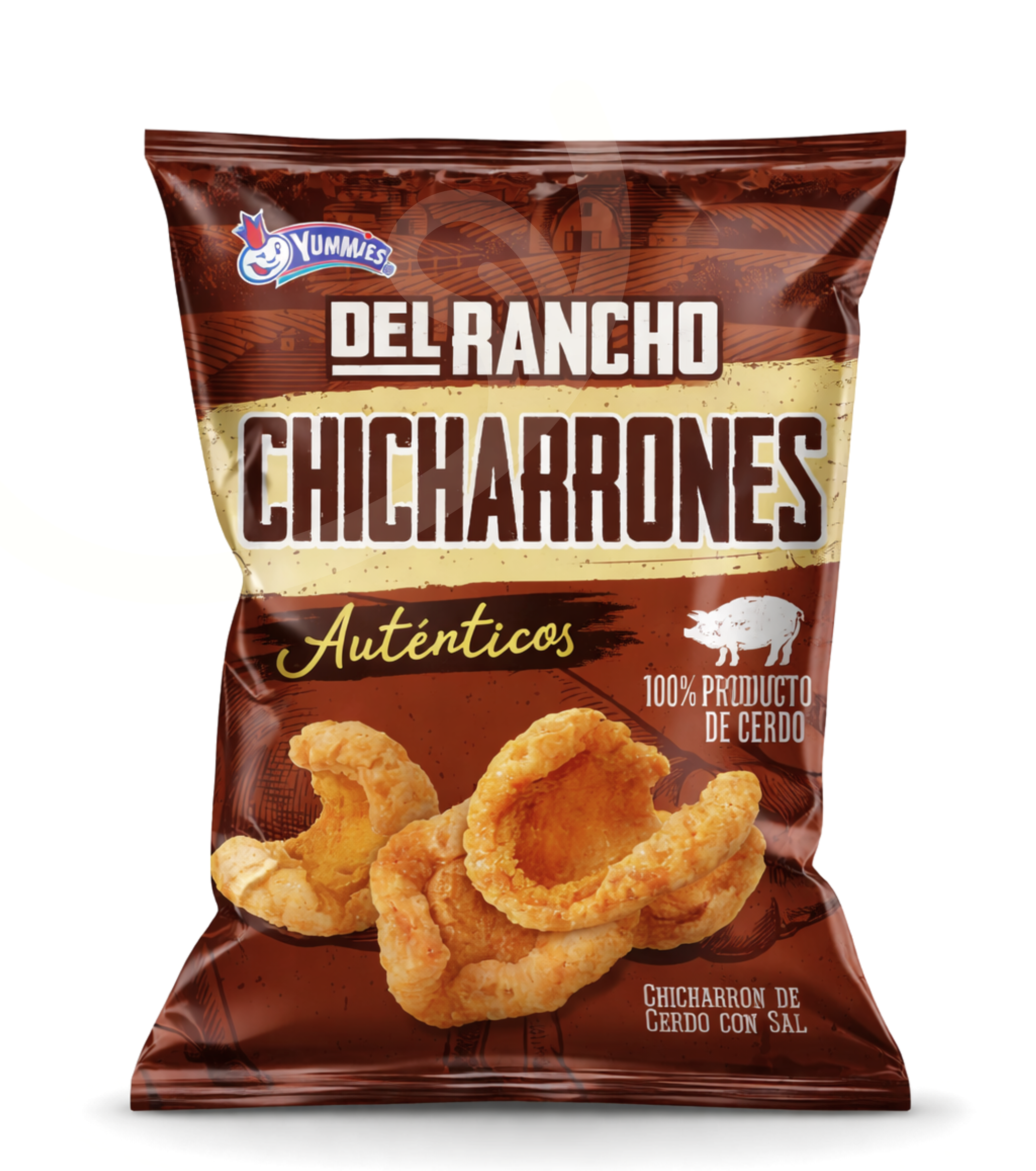 Authentic Ranch-Style Pork Rinds - 100g