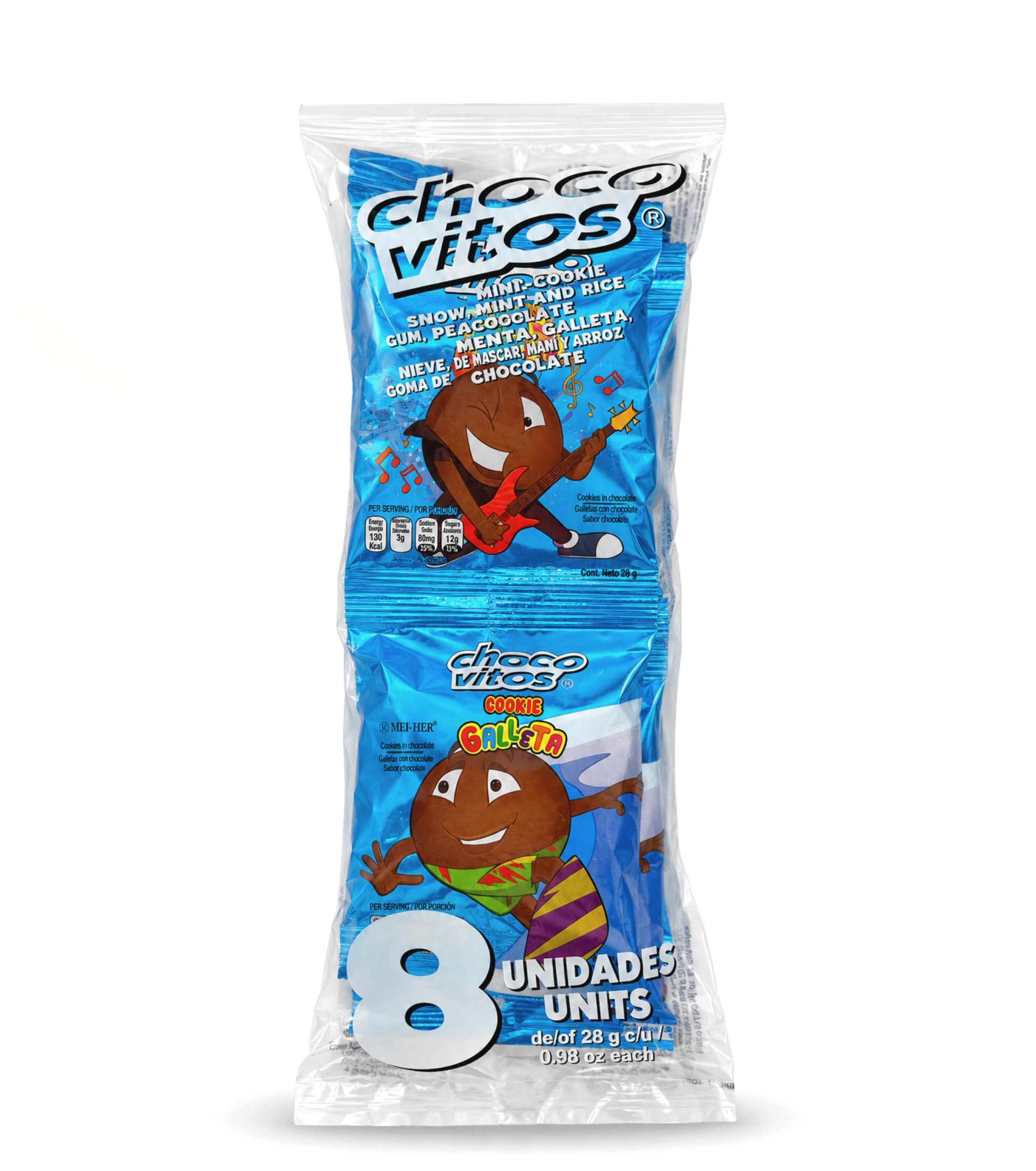 Choco Vitos Cookie Galleta Melher 8 Unidades