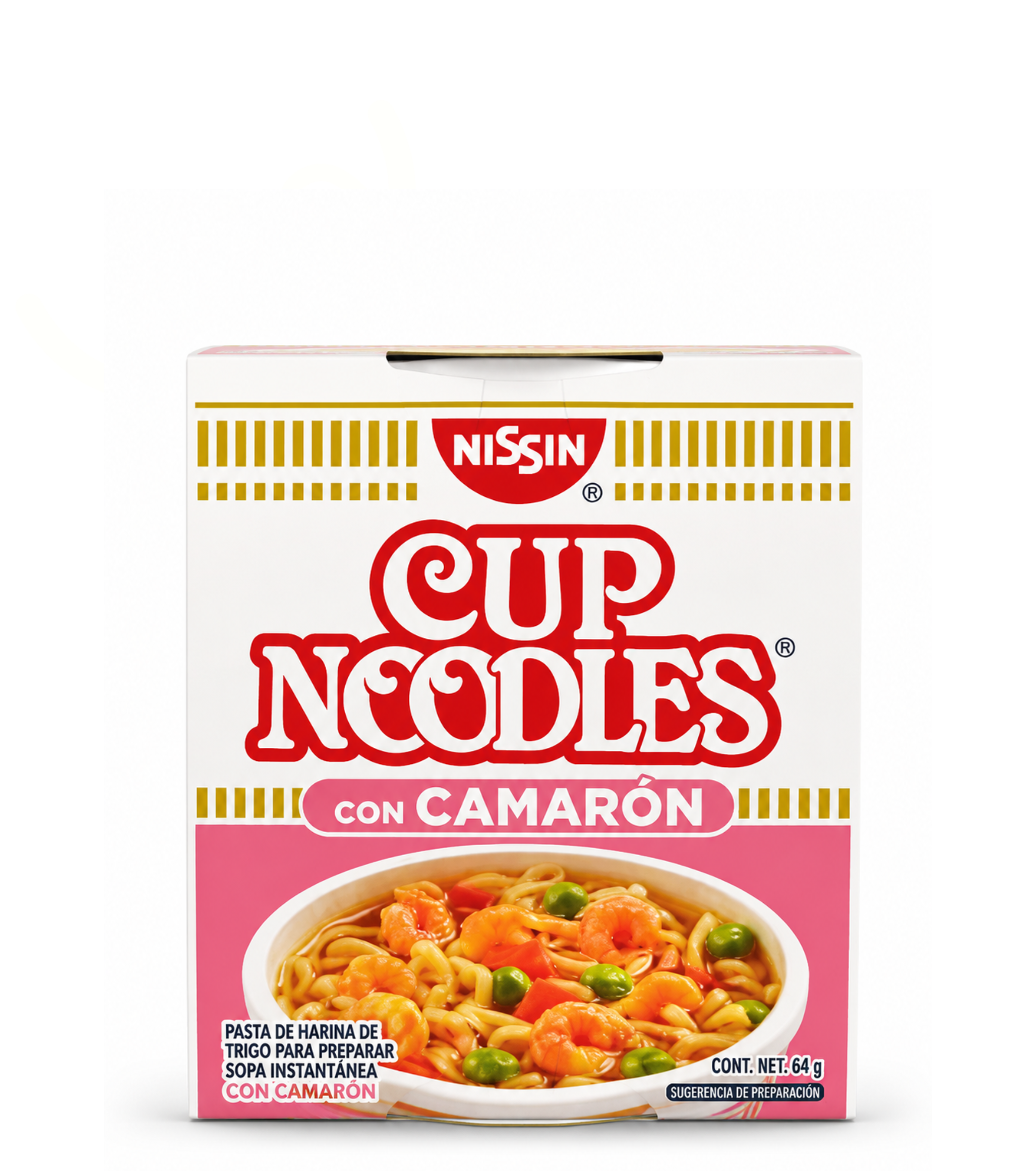 Cup Noodles Camarón Nissin 64g