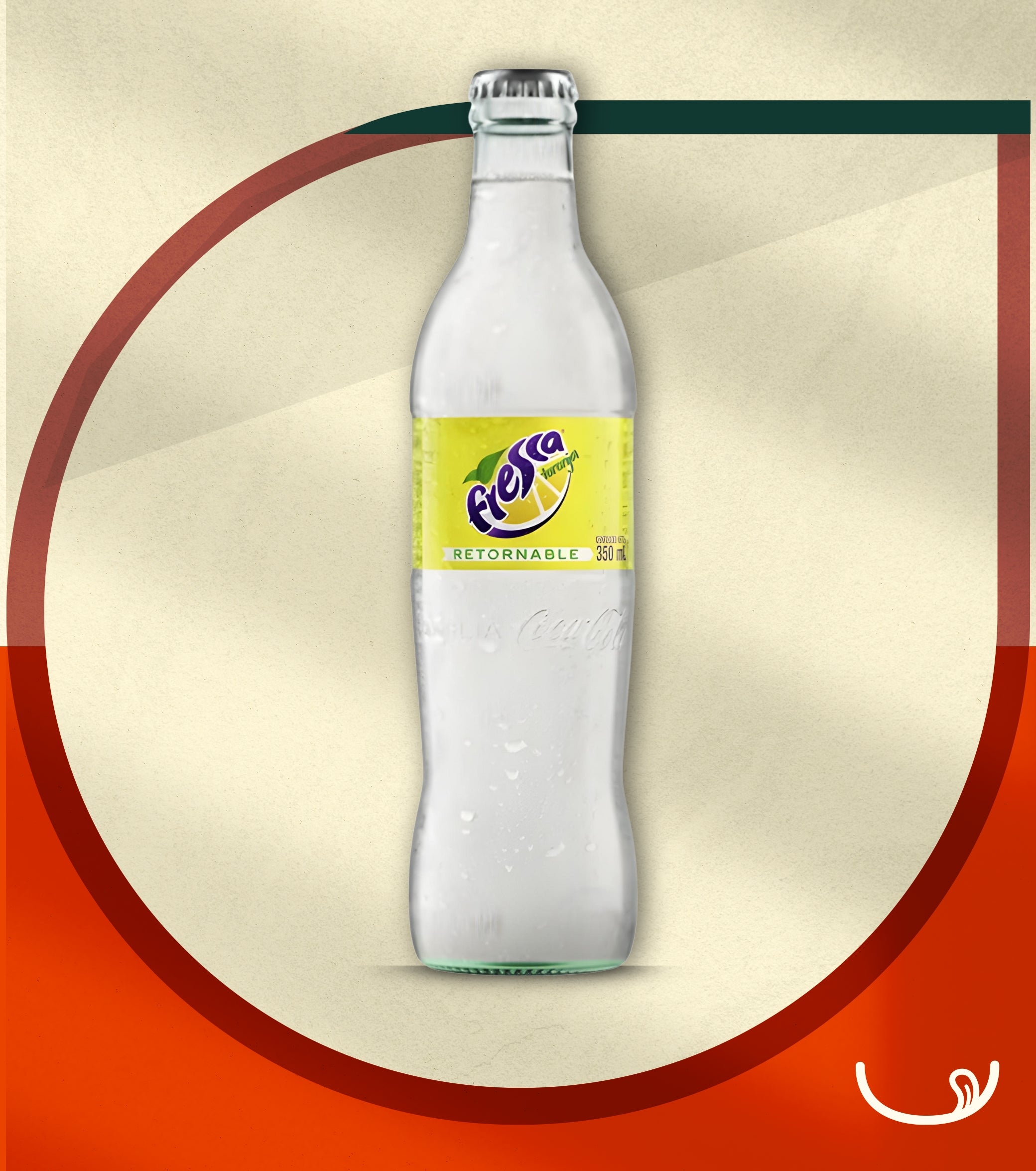 FRESH DRINK GRAPEFRUIT GLASS 354ML