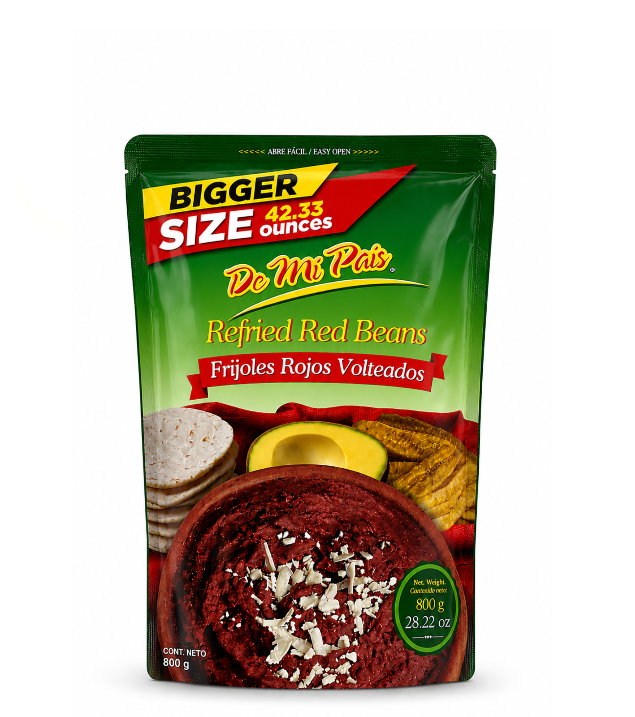 Frijoles Rojos Volteados DMP 800g