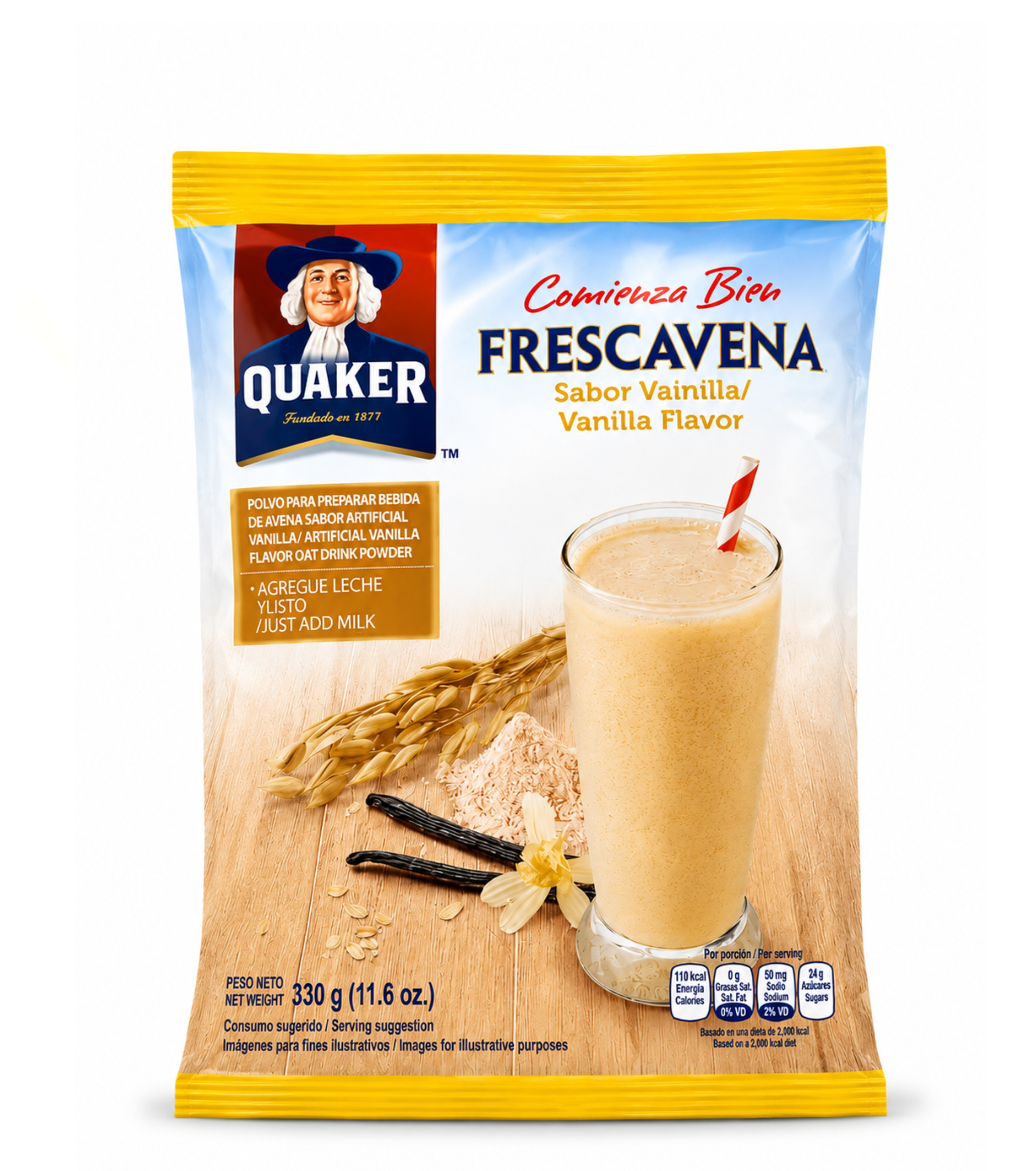 Frescavena Vainilla Quaker 330g