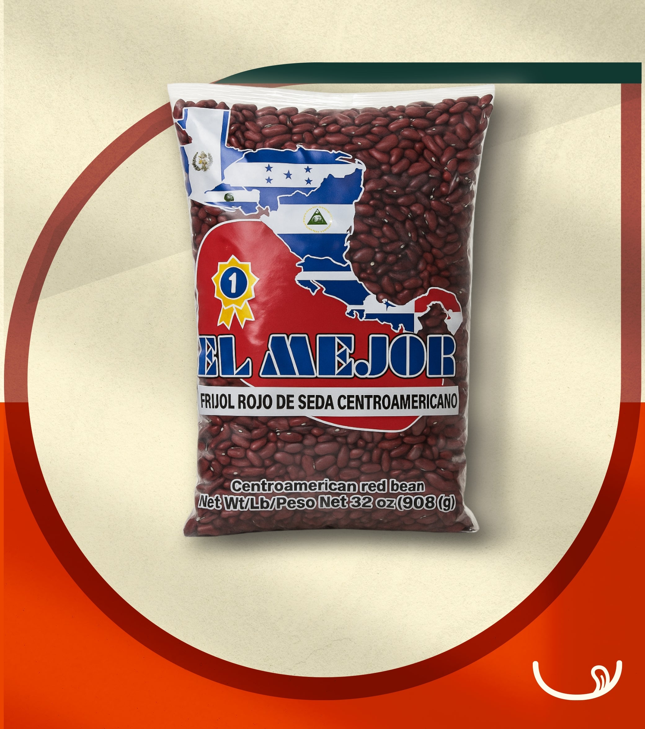 Frijol Rojo de Seda “El Mejor” 908g