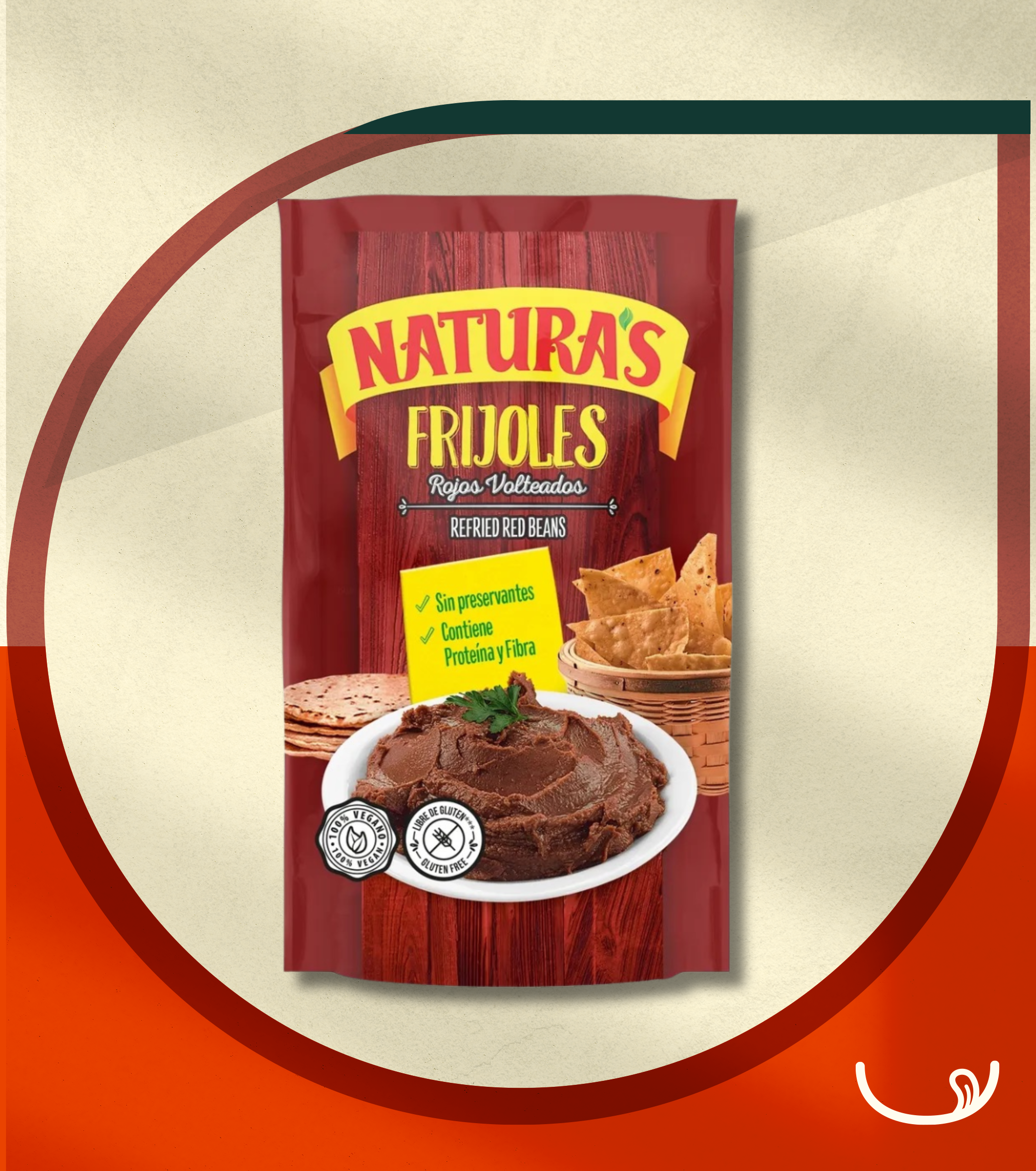 Frijoles Rojos Volteados Natura’s (210 g)