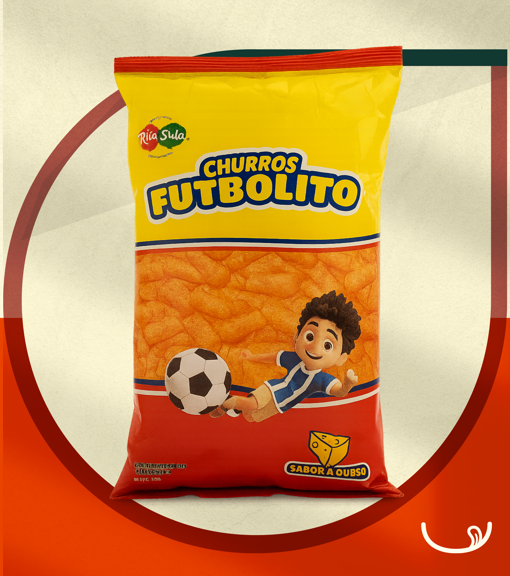 Churros Futbolito – Rica-Sula 60g