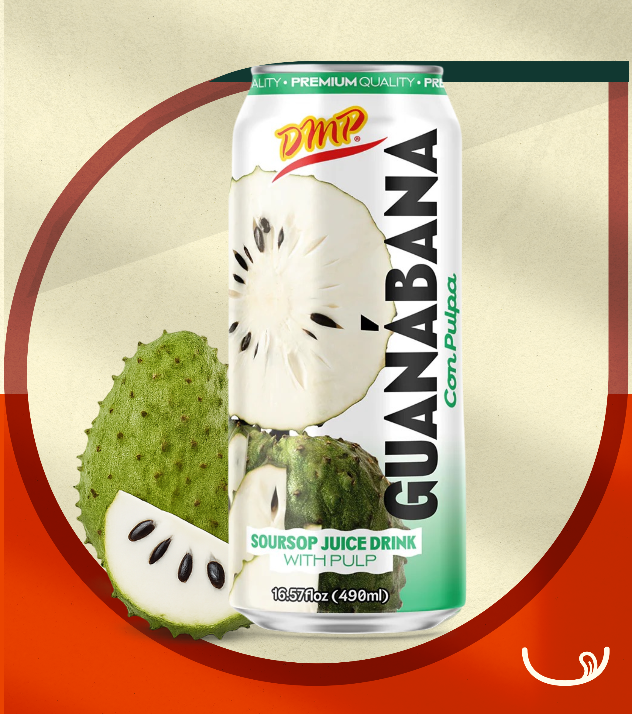 DMP Guanábana con Pulpa – 490 ml