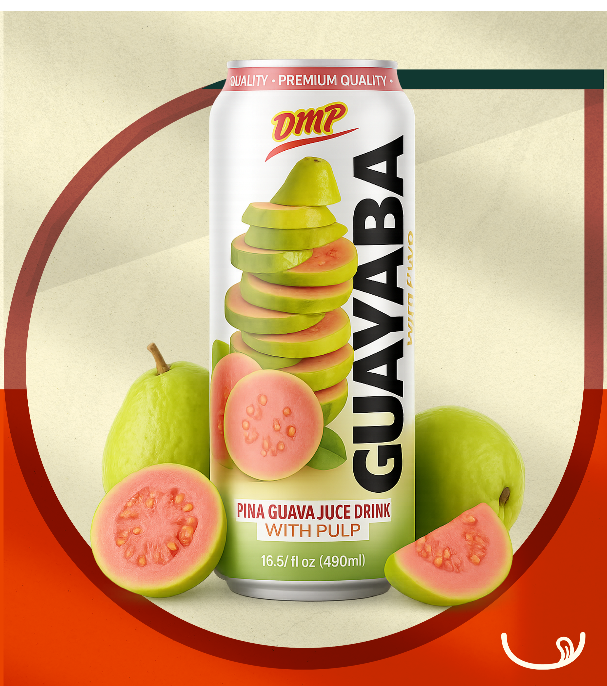 Jugo de Guayaba con Pulpa DMP – 490ml