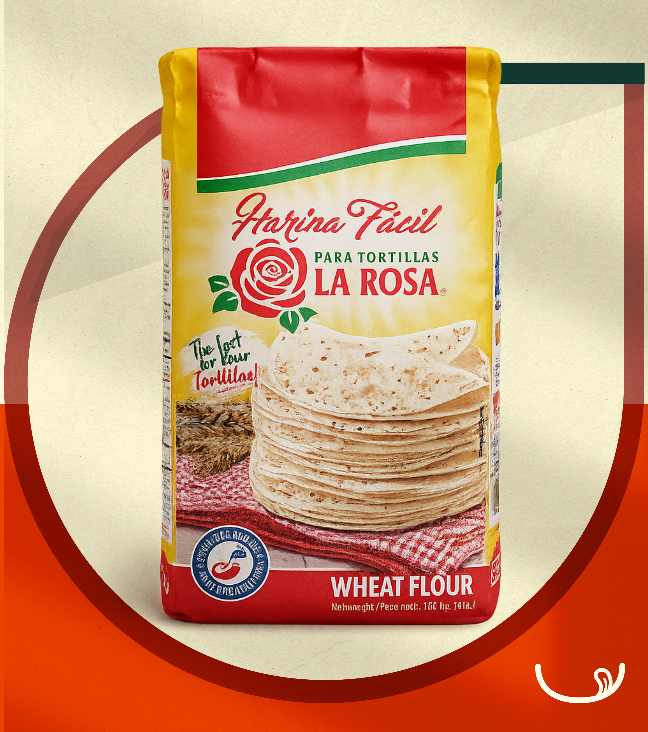 Harina para Baleadas La Rosa – 2kg