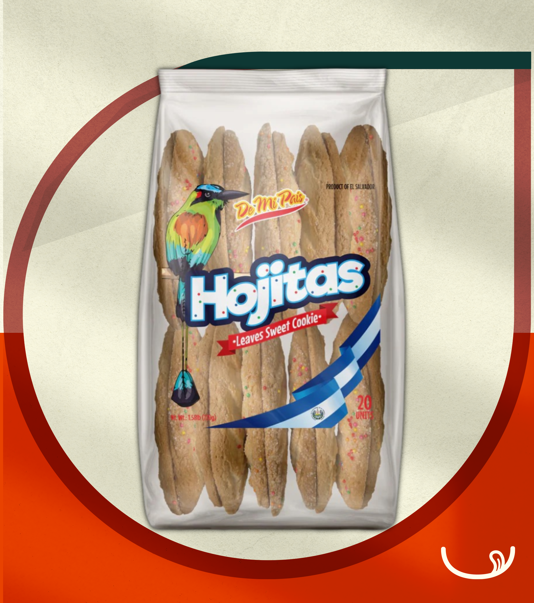 Hojitas De Mi País – 20 Unidades (720g)