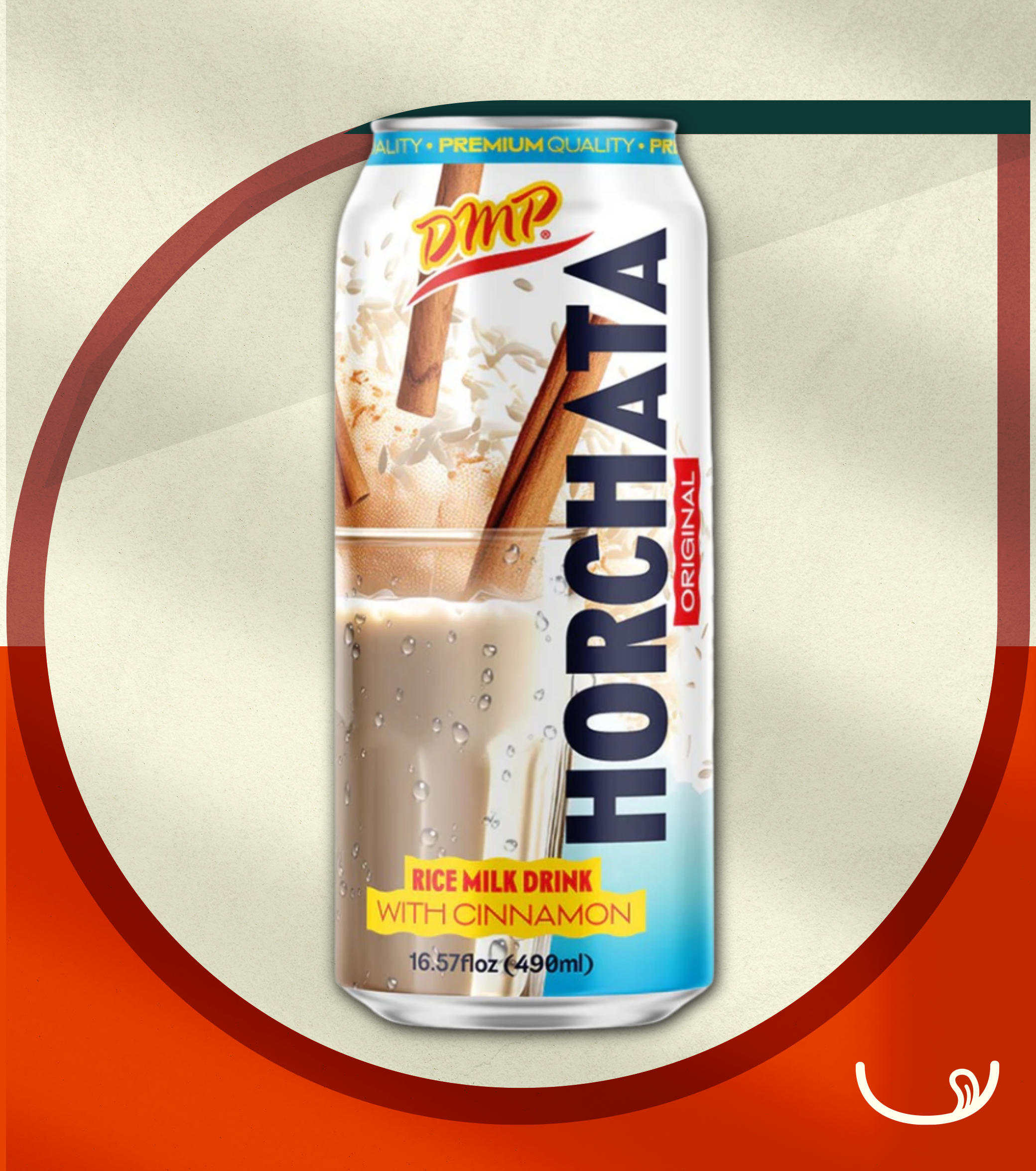 Horchata de Arroz con Canela  DMP – 490ml ( Lata )