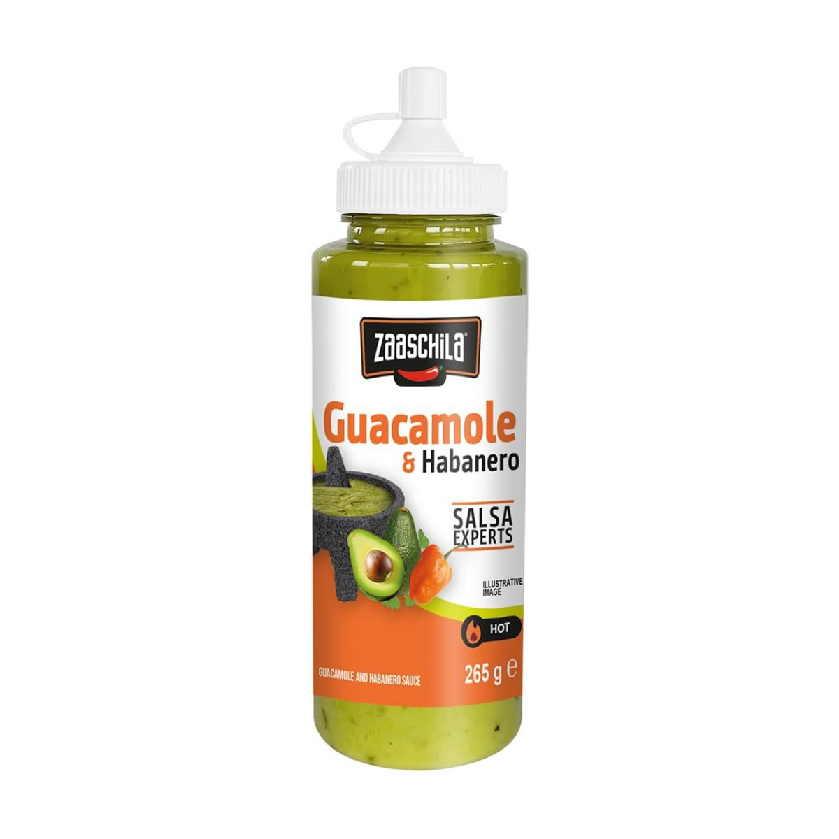 Salsa Guacamole y Habanero Zaaschila 265 g