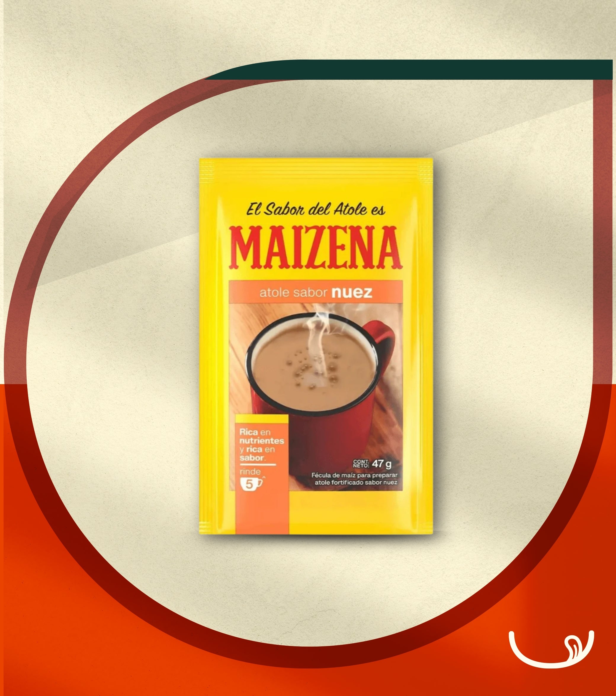 Maizena Atole Nuez 47g