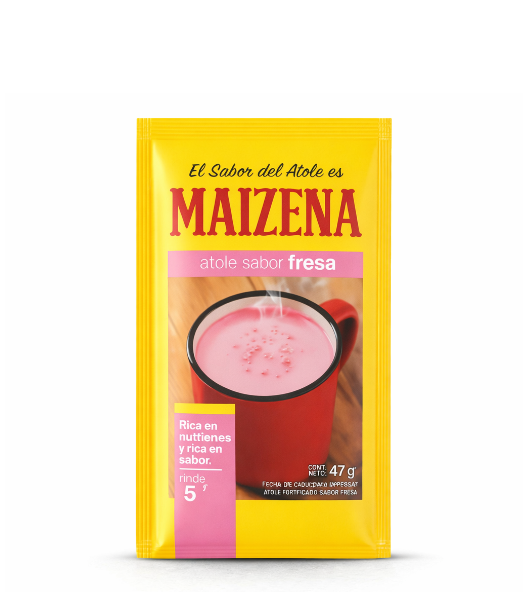 Maizena Sabor Fresa 47g