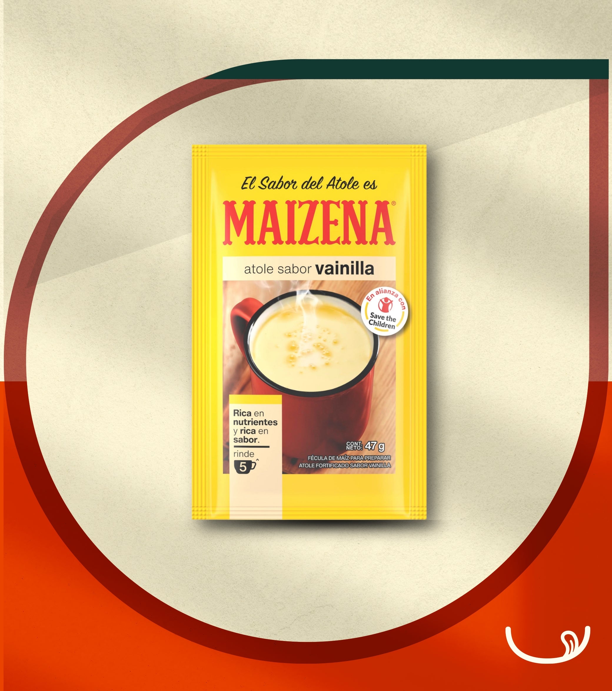 Maizena Atole Vainilla 47g