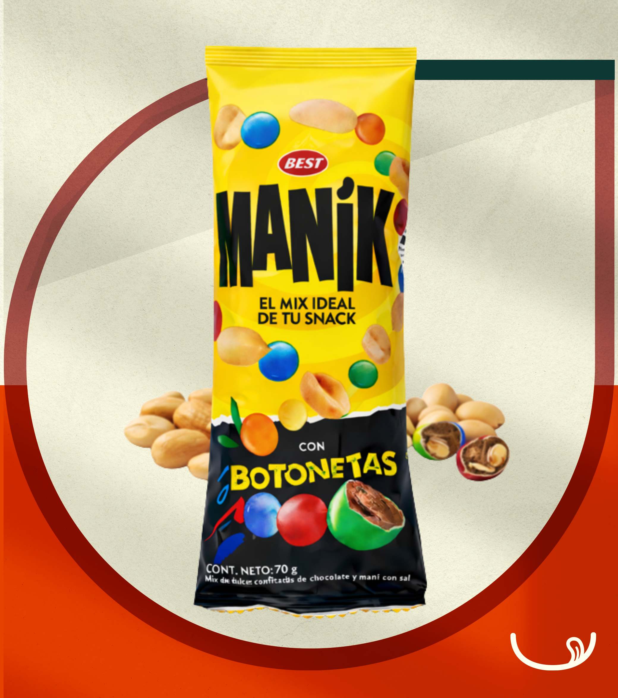 Manín con Botonetas Best – 70 g
