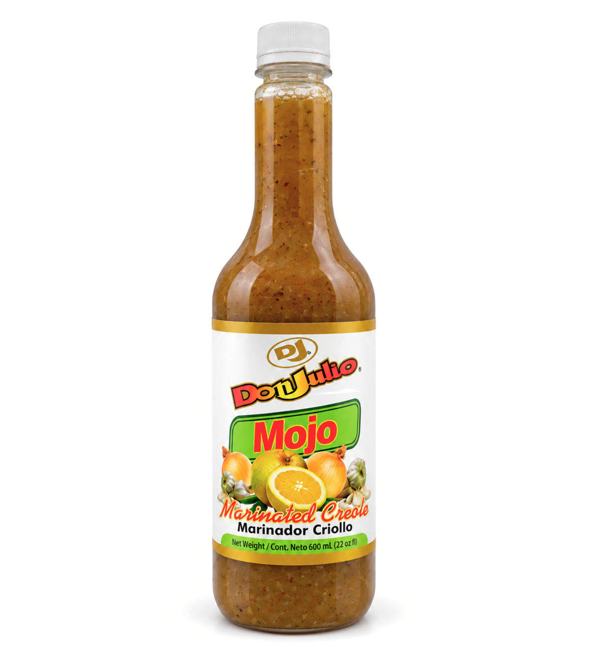 Salsa líquida Mojo Criollo Don Julio de 600ml en botella, marinado y sabor intenso, de Kerrrico Imports Ltd.