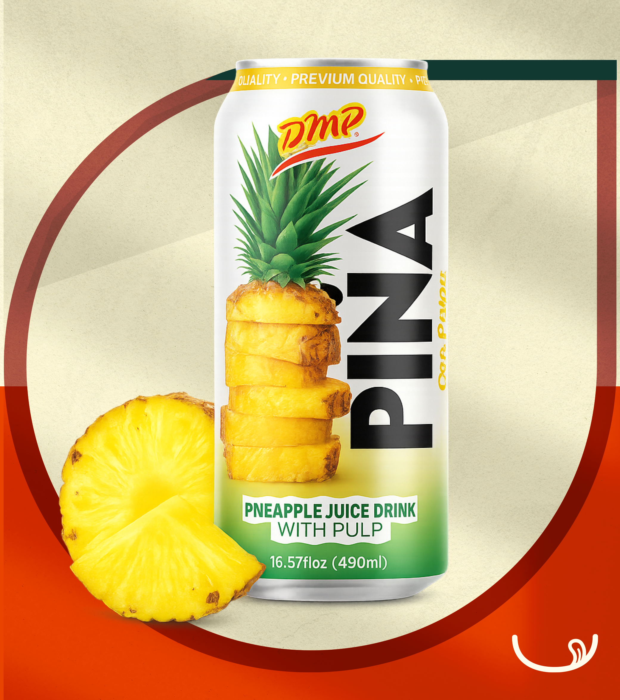 Jugo de Piña con Pulpa DMP – 490ml