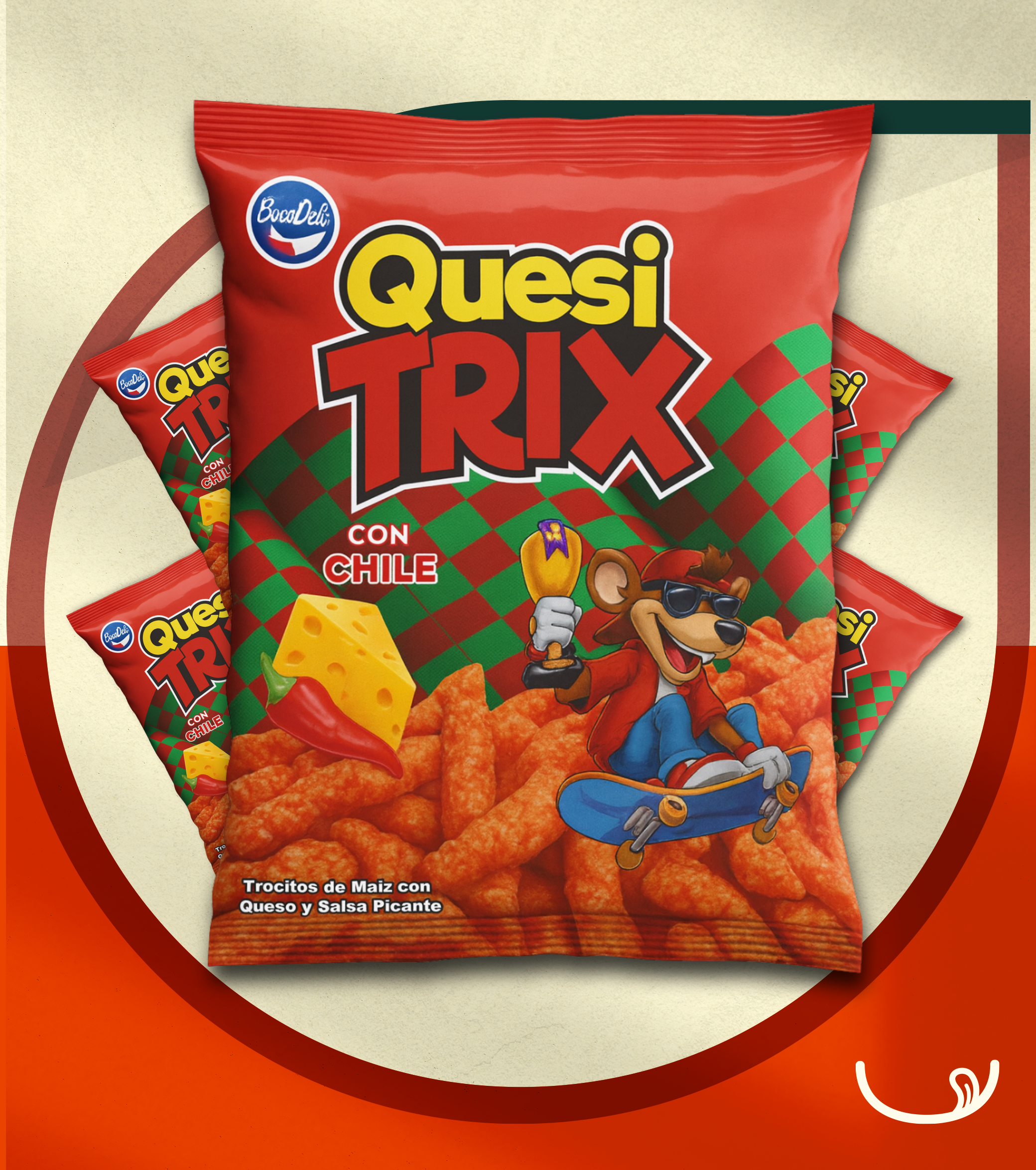 Quesi Trix con Chile – Bocadeli ( 5 Pack )