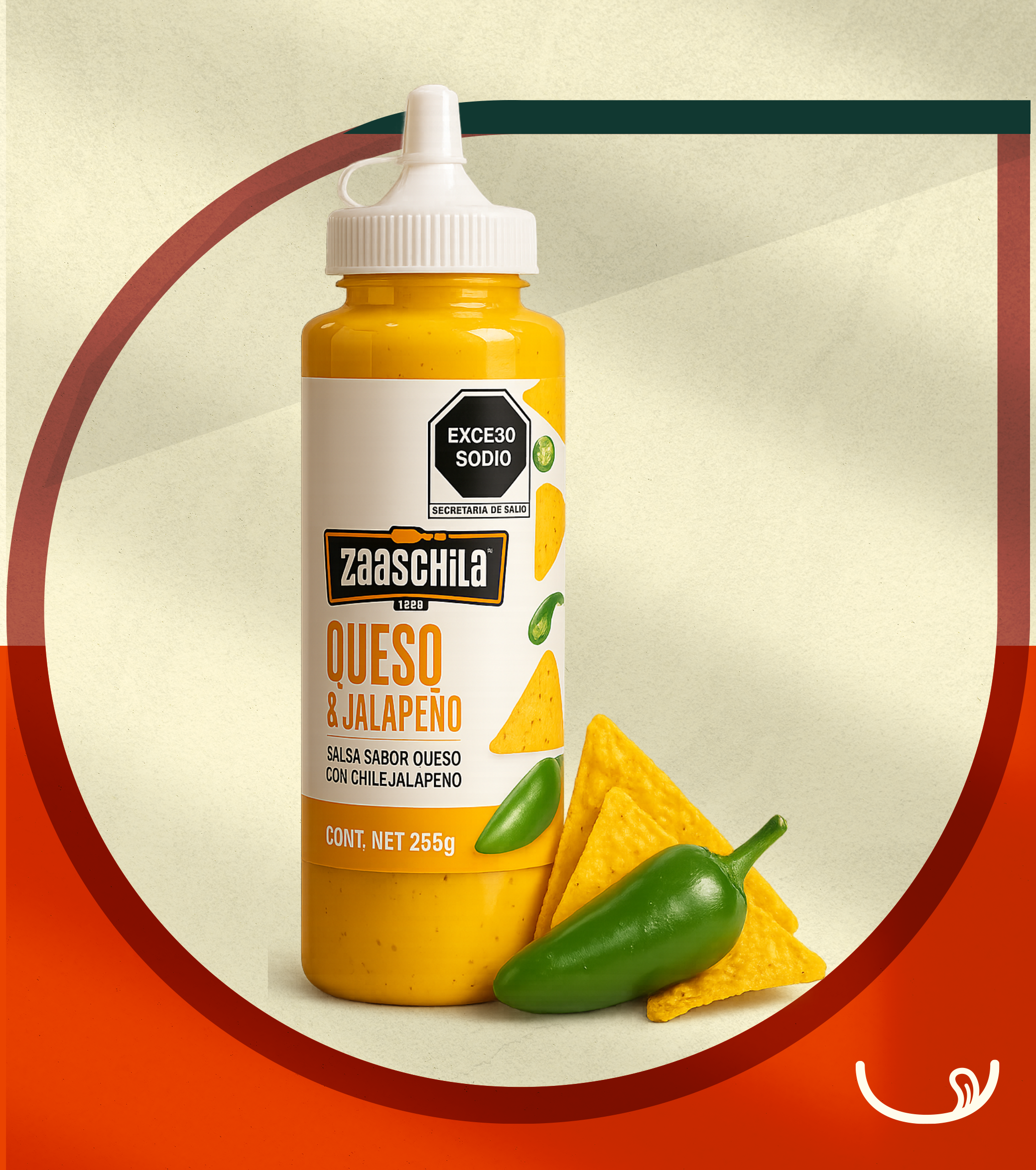 Salsa Queso & Jalapeño Zaachila – 255g