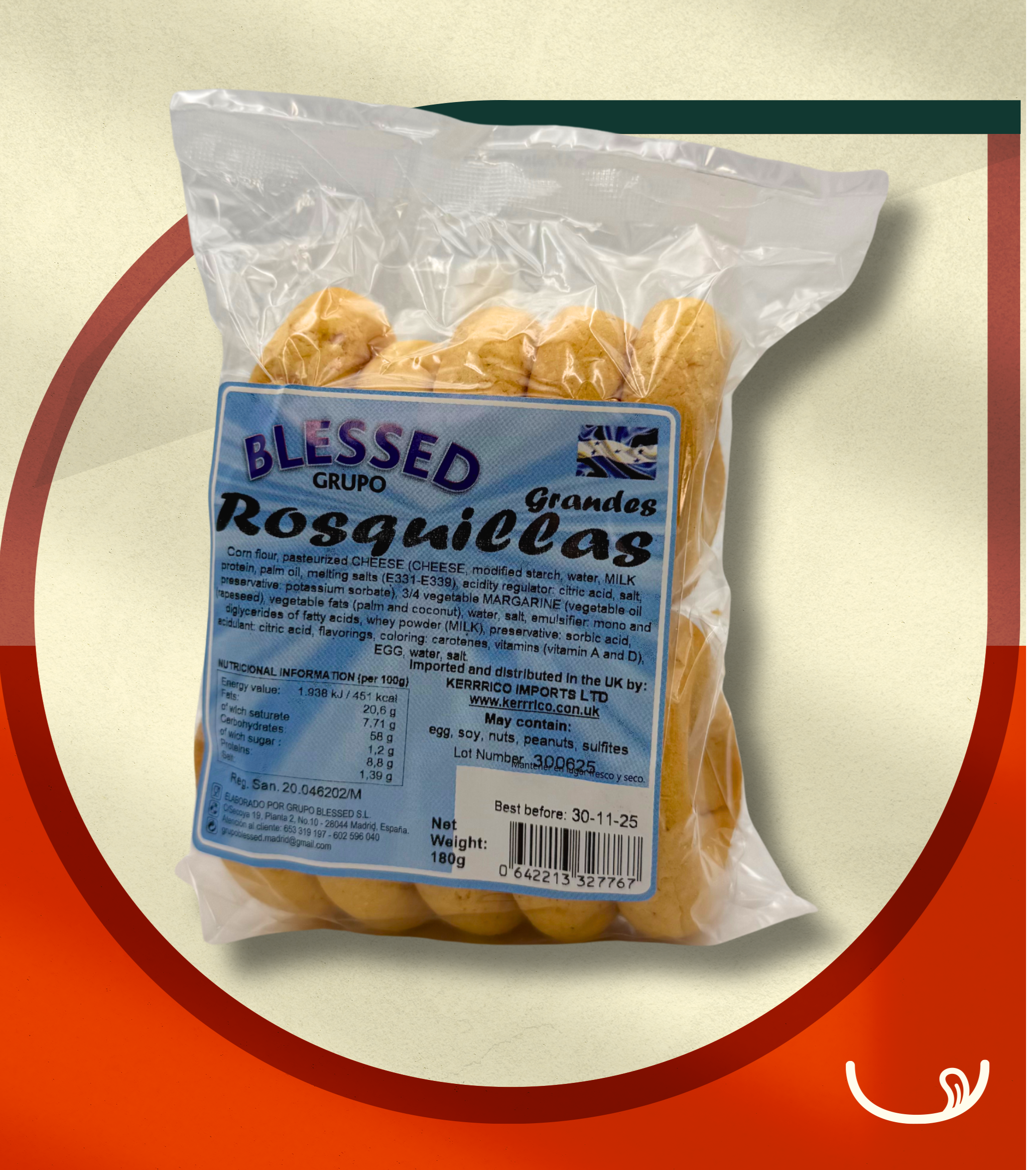 Rosquillas Blessed (10 pack)