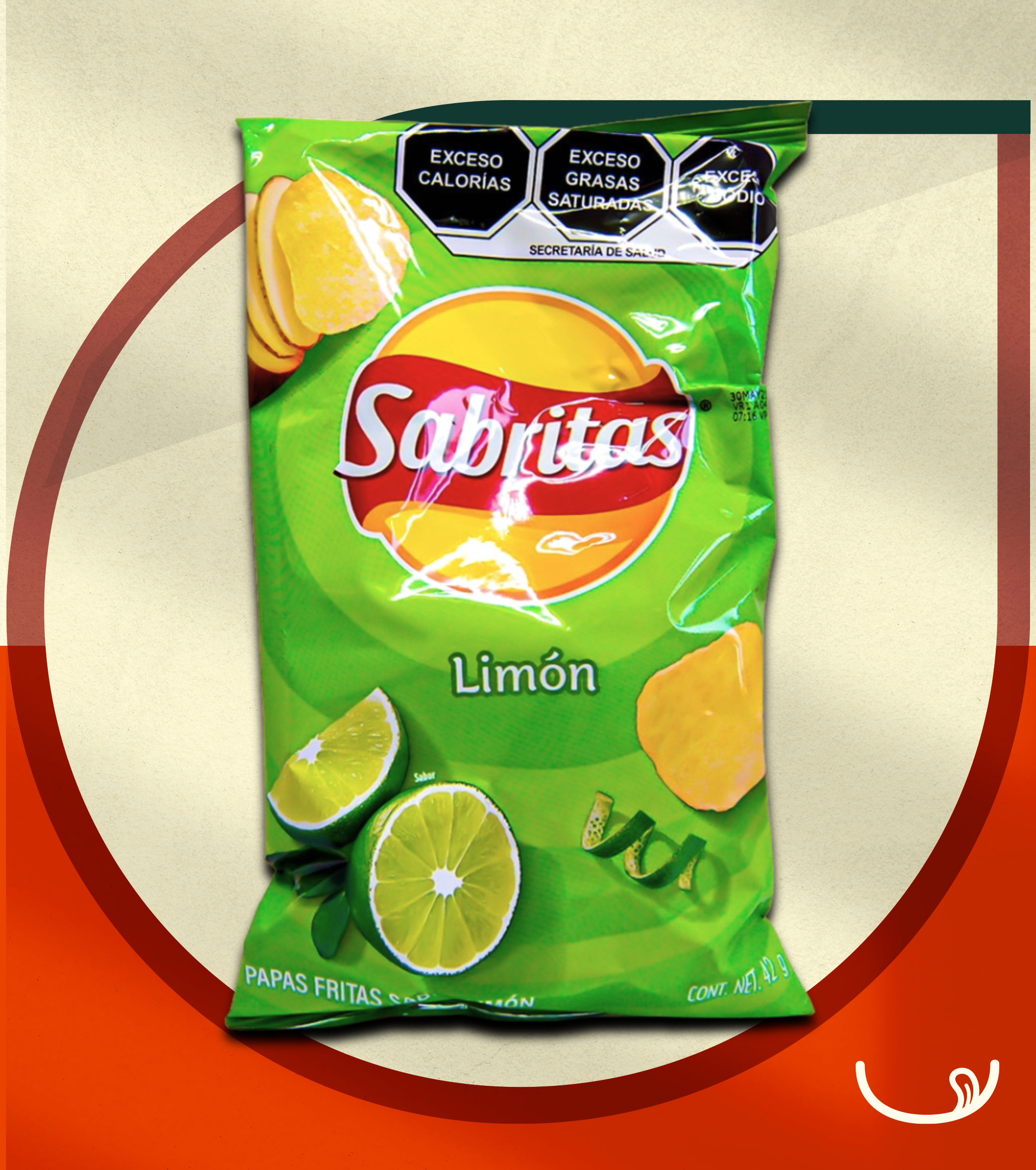 Sabritas Limón – 42 g