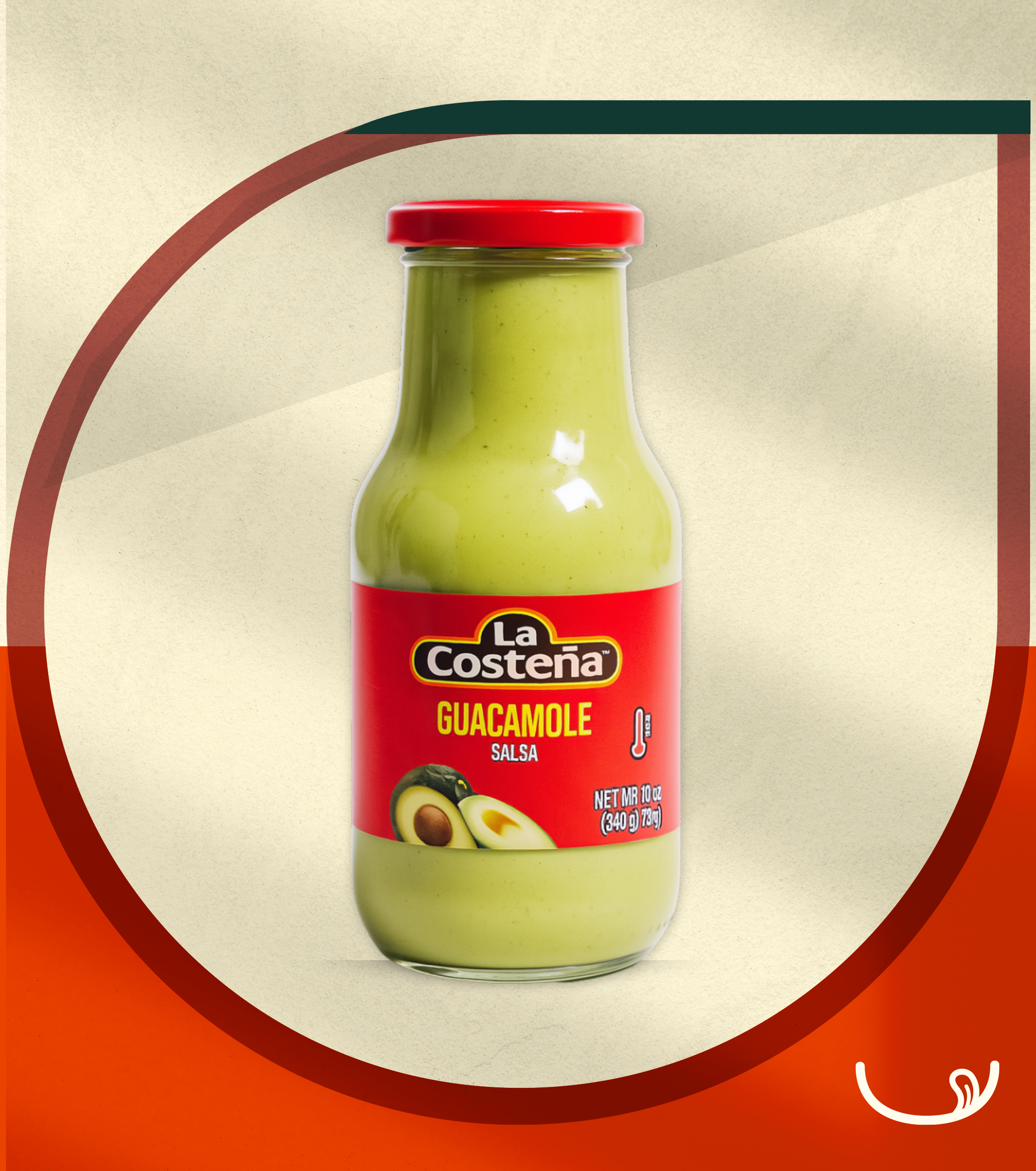 Salsa de Guacamole La Costeña 480g