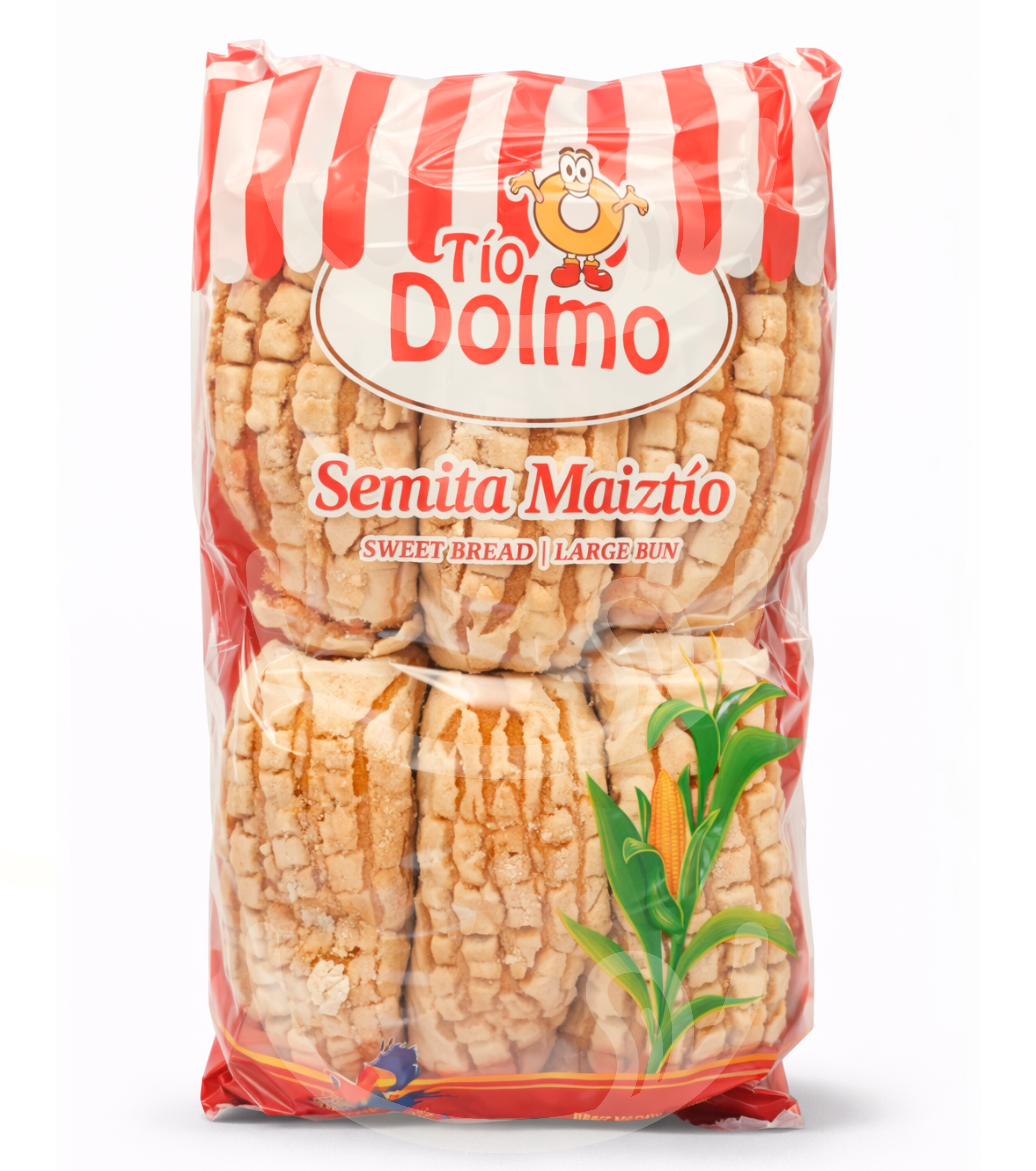 Semitas Mazorca Maiztío Tío Dolmo – Paquete de 12 Unidades (16oz) 🌽